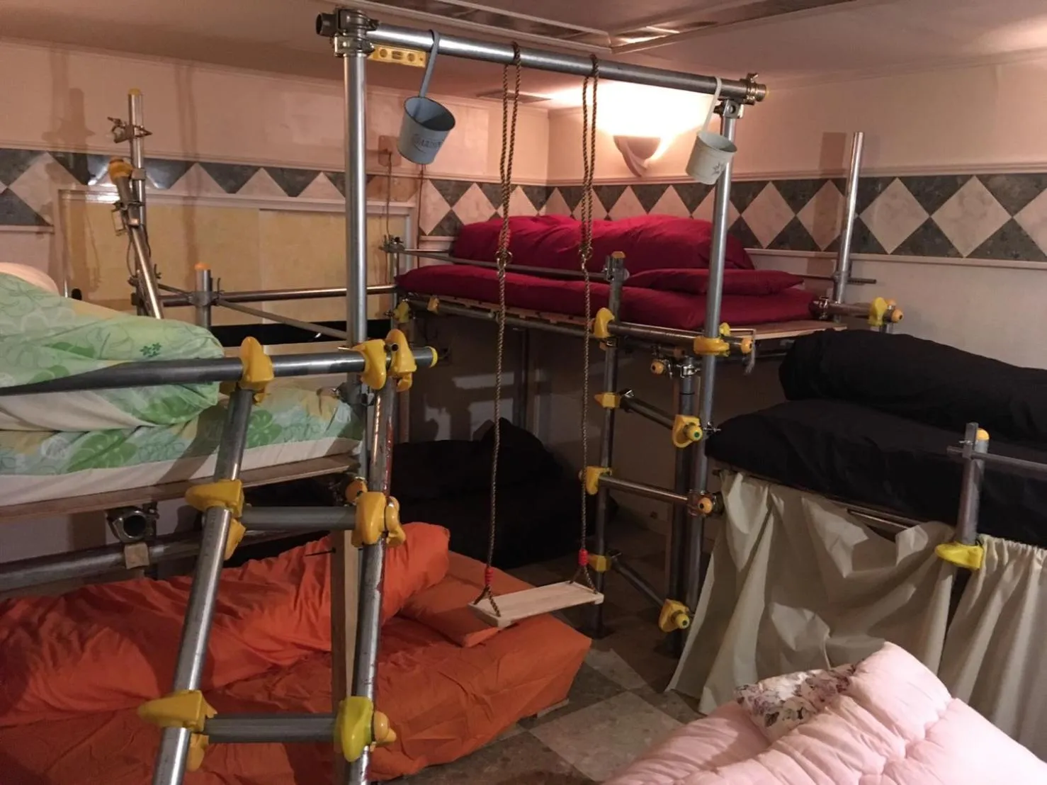 Bed in ILA Hakushu Guesthouse