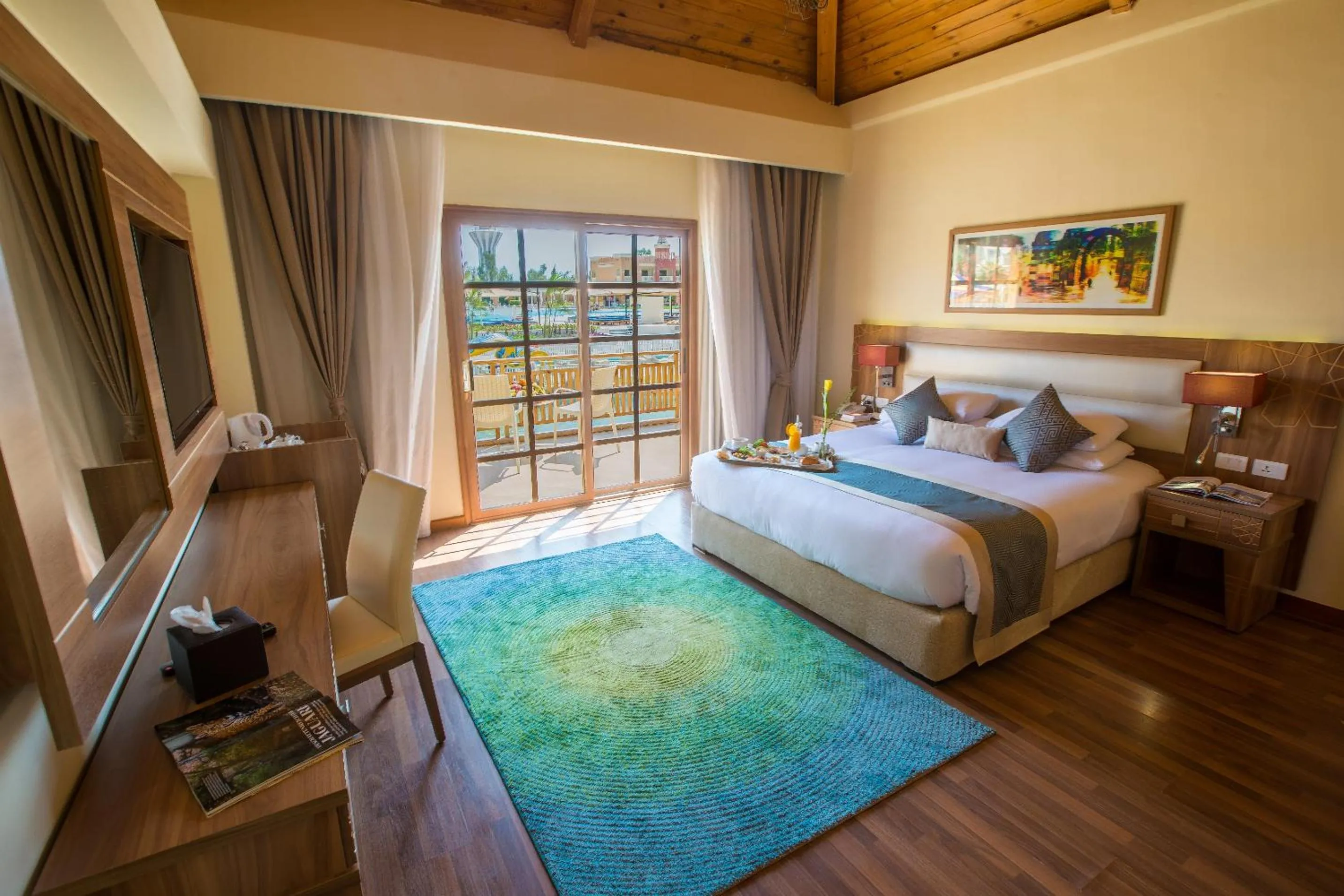 Bedroom, Bed in Pickalbatros Aqua Blu Sharm El Sheikh