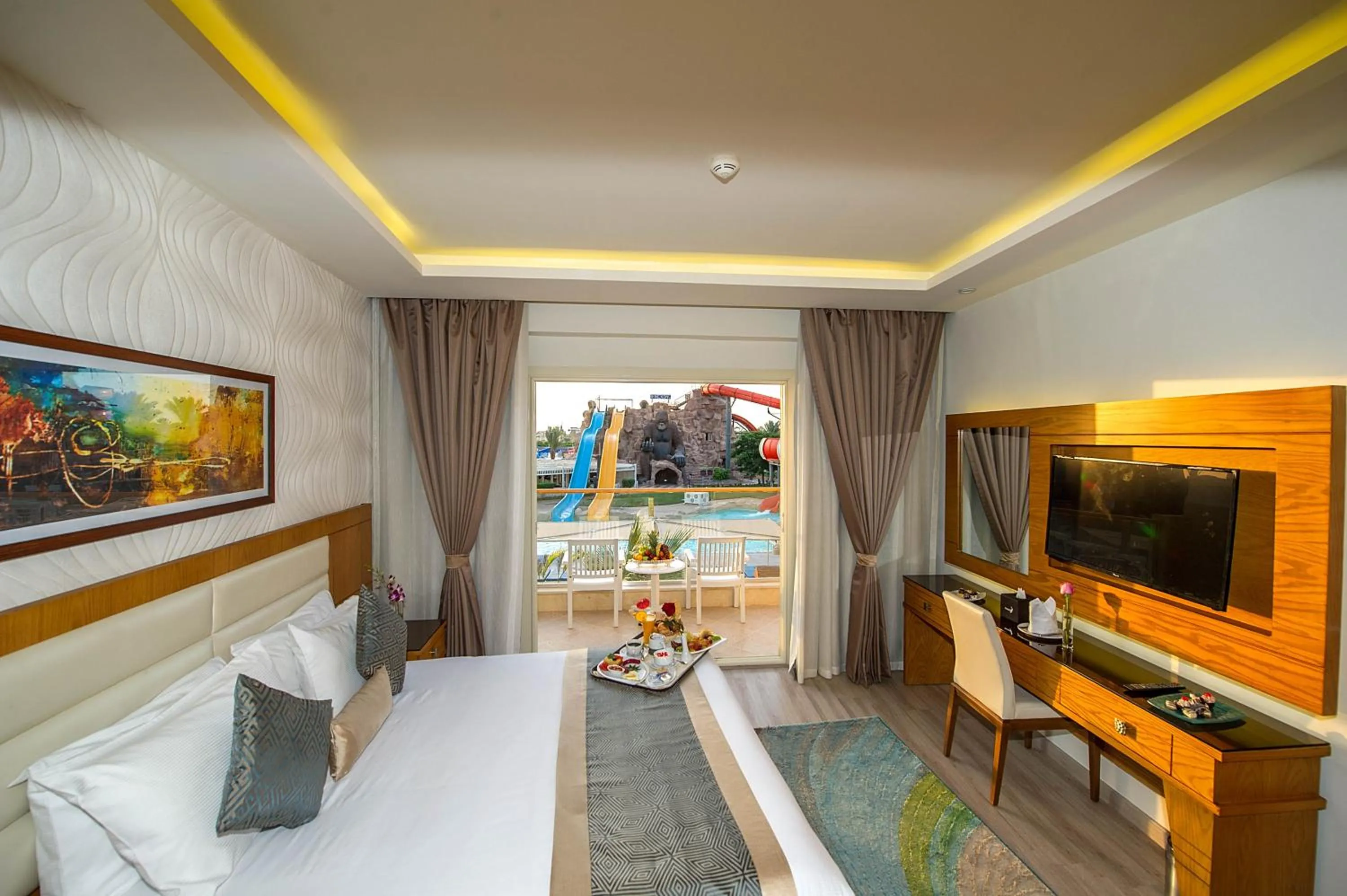 Photo of the whole room, Bed in Pickalbatros Aqua Blu Sharm El Sheikh