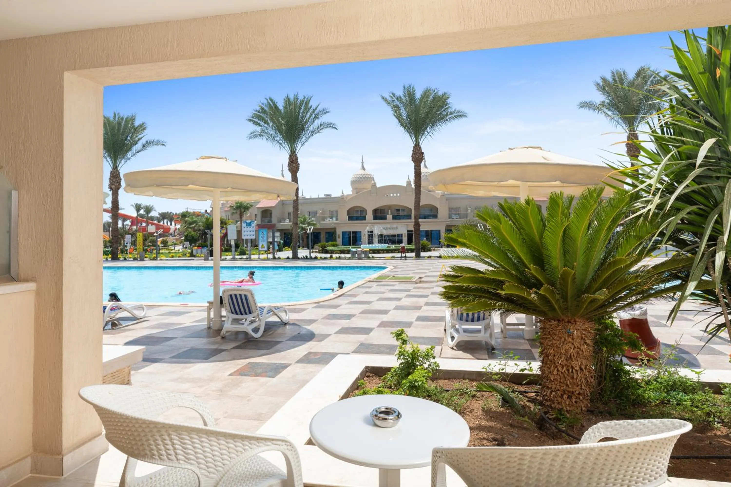 Balcony/Terrace in Pickalbatros Aqua Blu Sharm El Sheikh