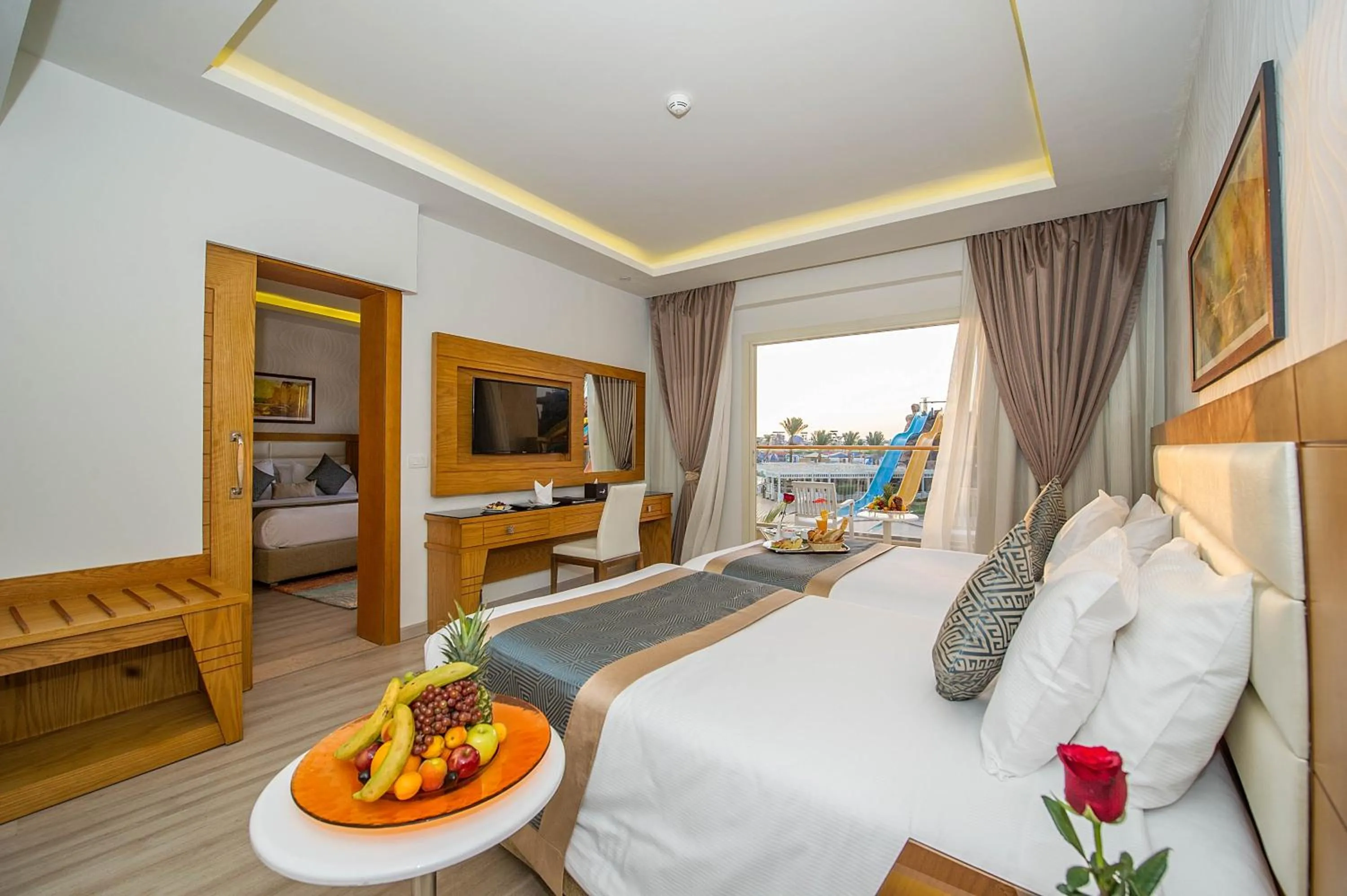 Photo of the whole room, Bed in Pickalbatros Aqua Blu Sharm El Sheikh