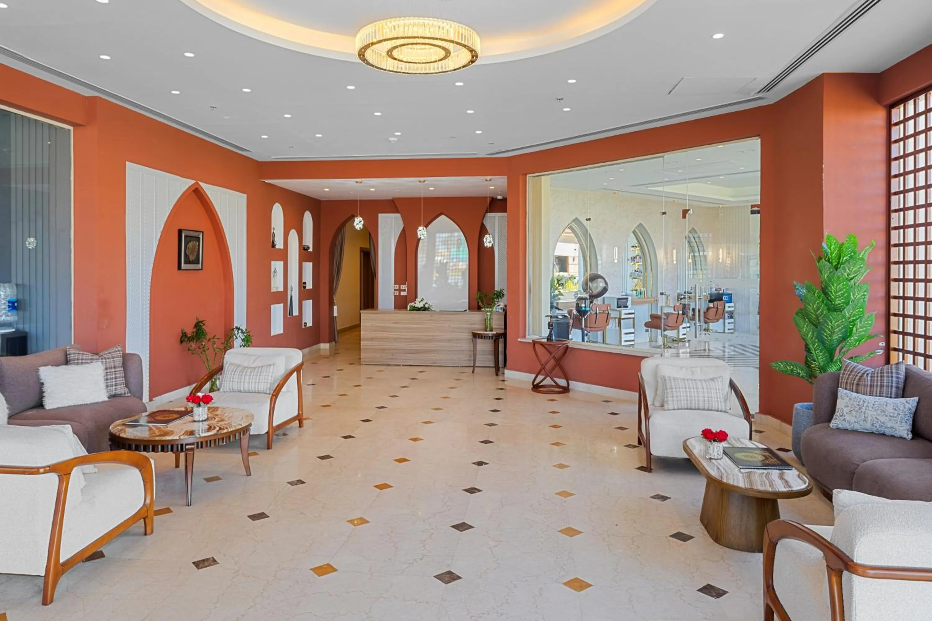 Seating area in Pickalbatros Aqua Blu Sharm El Sheikh