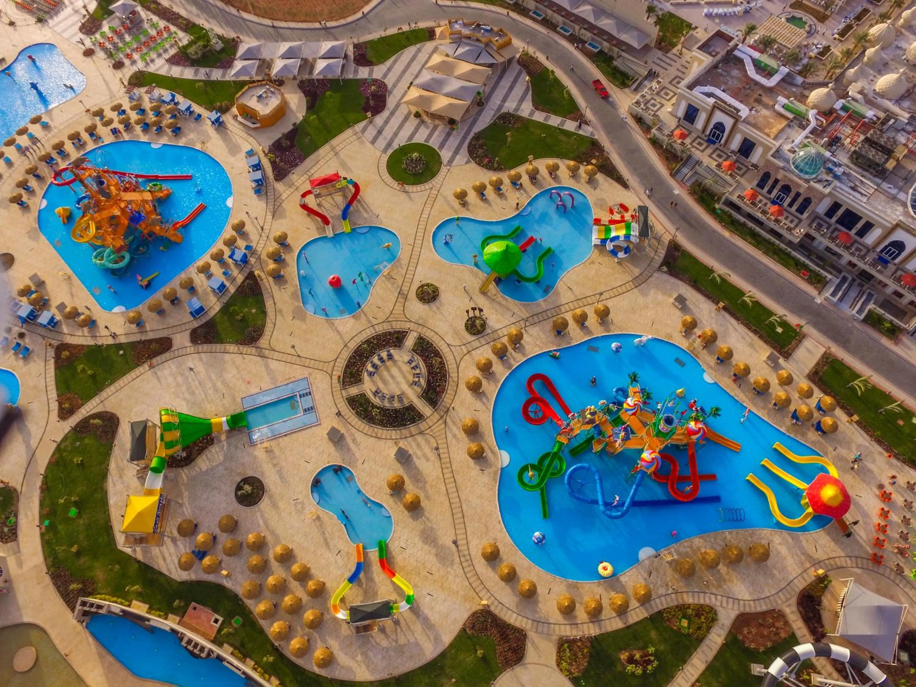 Aqua park in Pickalbatros Aqua Blu Sharm El Sheikh