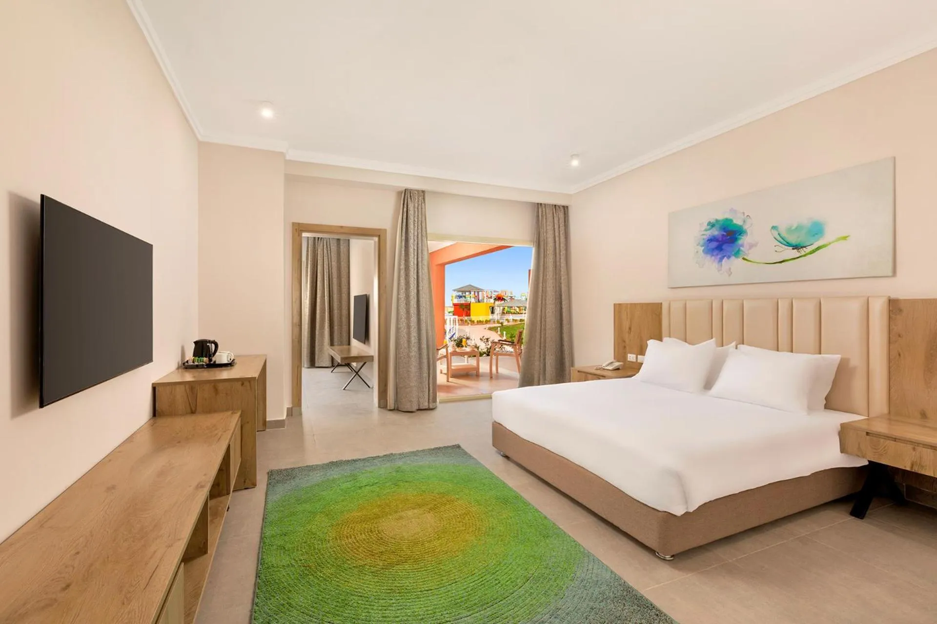 Bedroom, Bed in Pickalbatros Aqua Blu Sharm El Sheikh