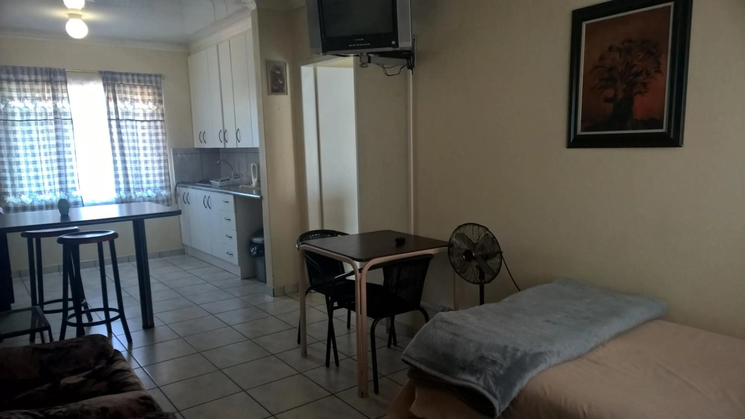 Living room, Bed in Amberlight Self Catering Accommodation