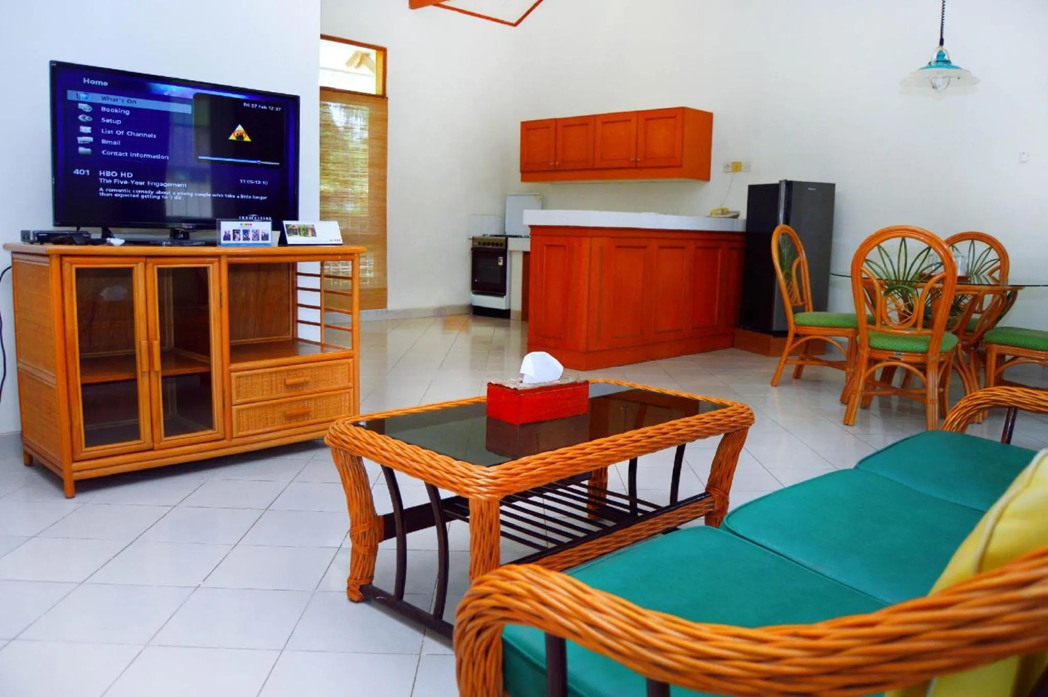 Living room in Sanghyang Indah Spa Resort