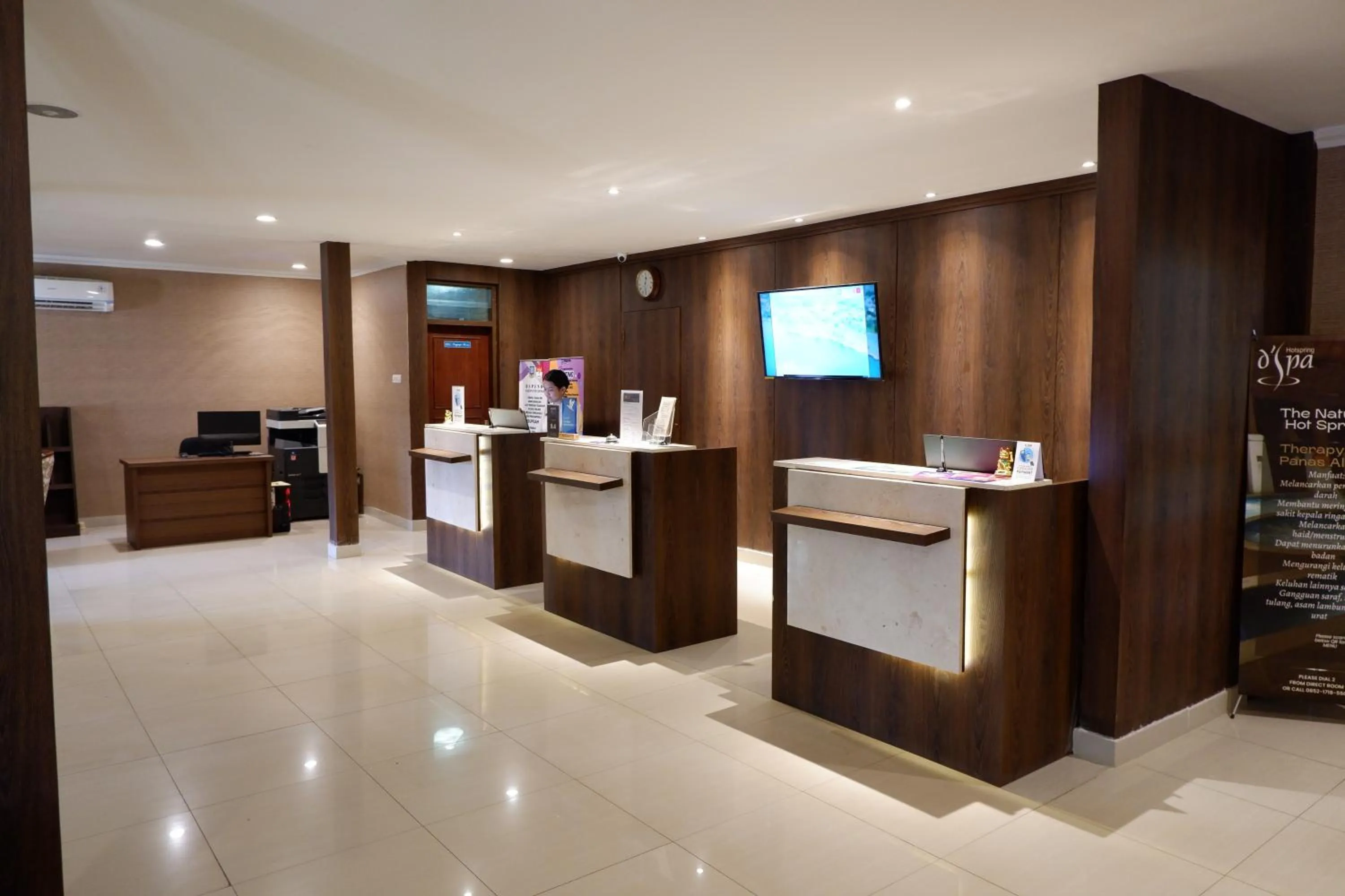 Lobby or reception in Sanghyang Indah Spa Resort