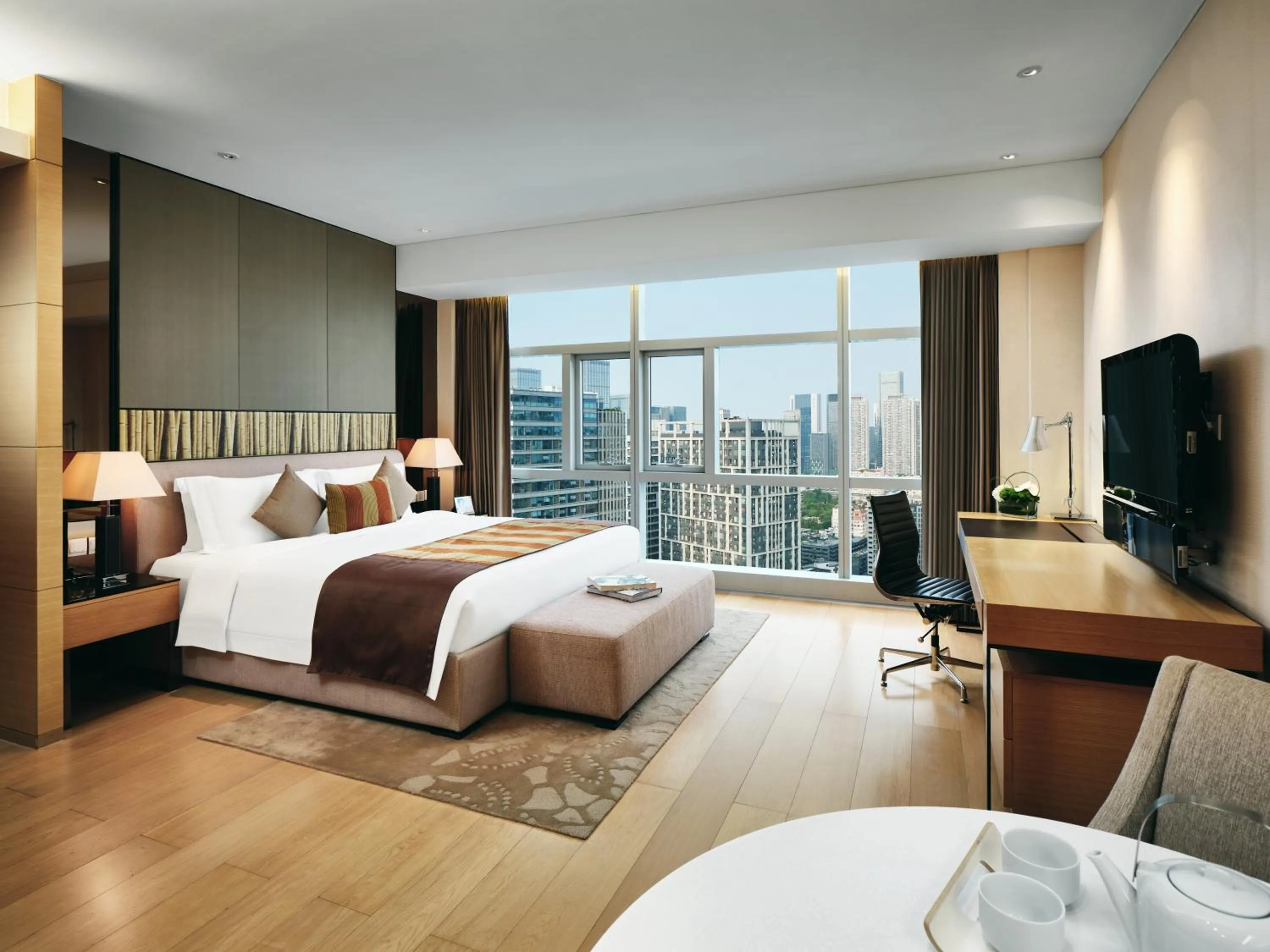 Photo of the whole room, Bed in Grand ParcVue Hotel Residence Chengdu