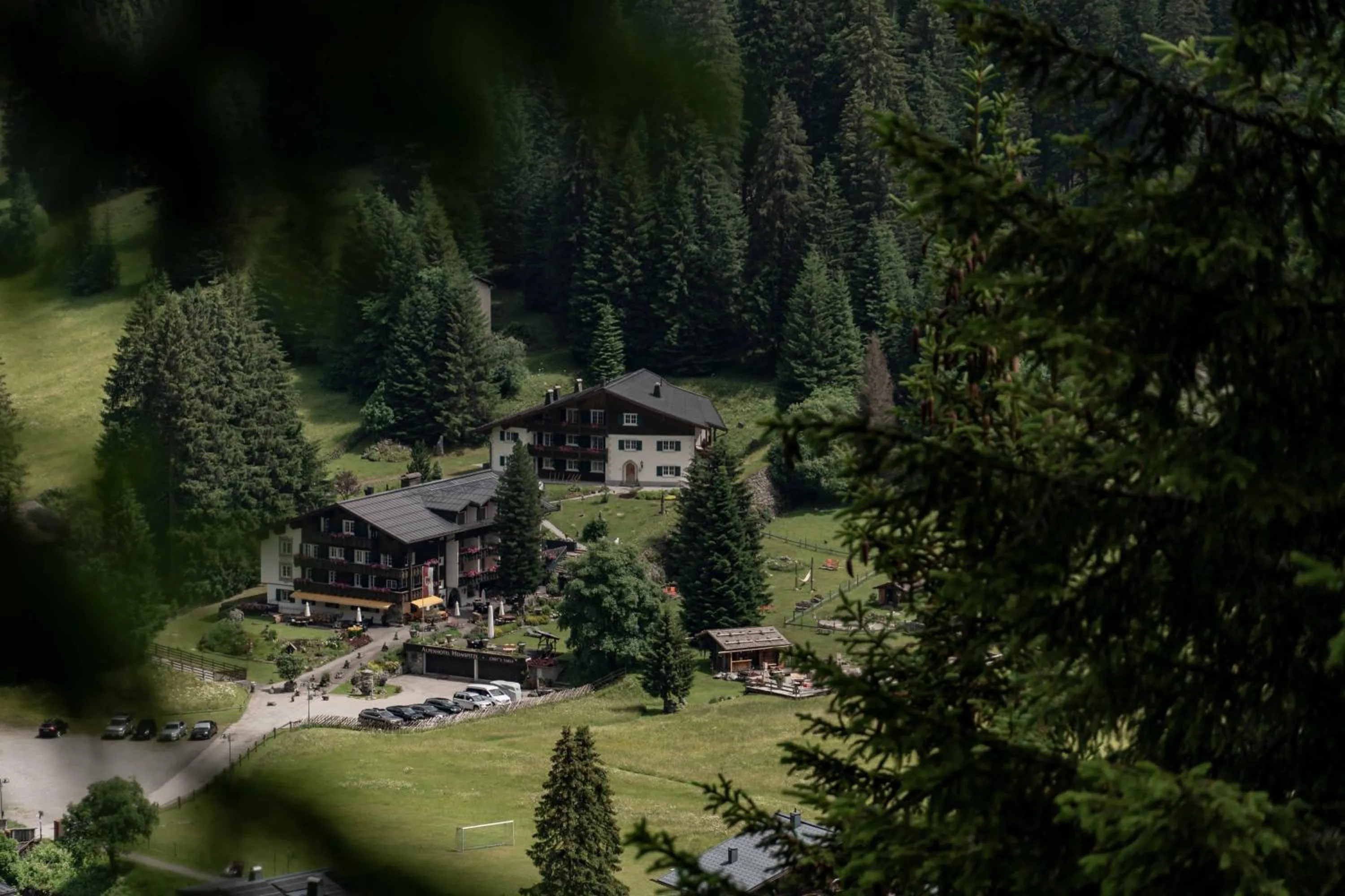 Property building in Heimspitze - Alpenhotel & Wirtshaus