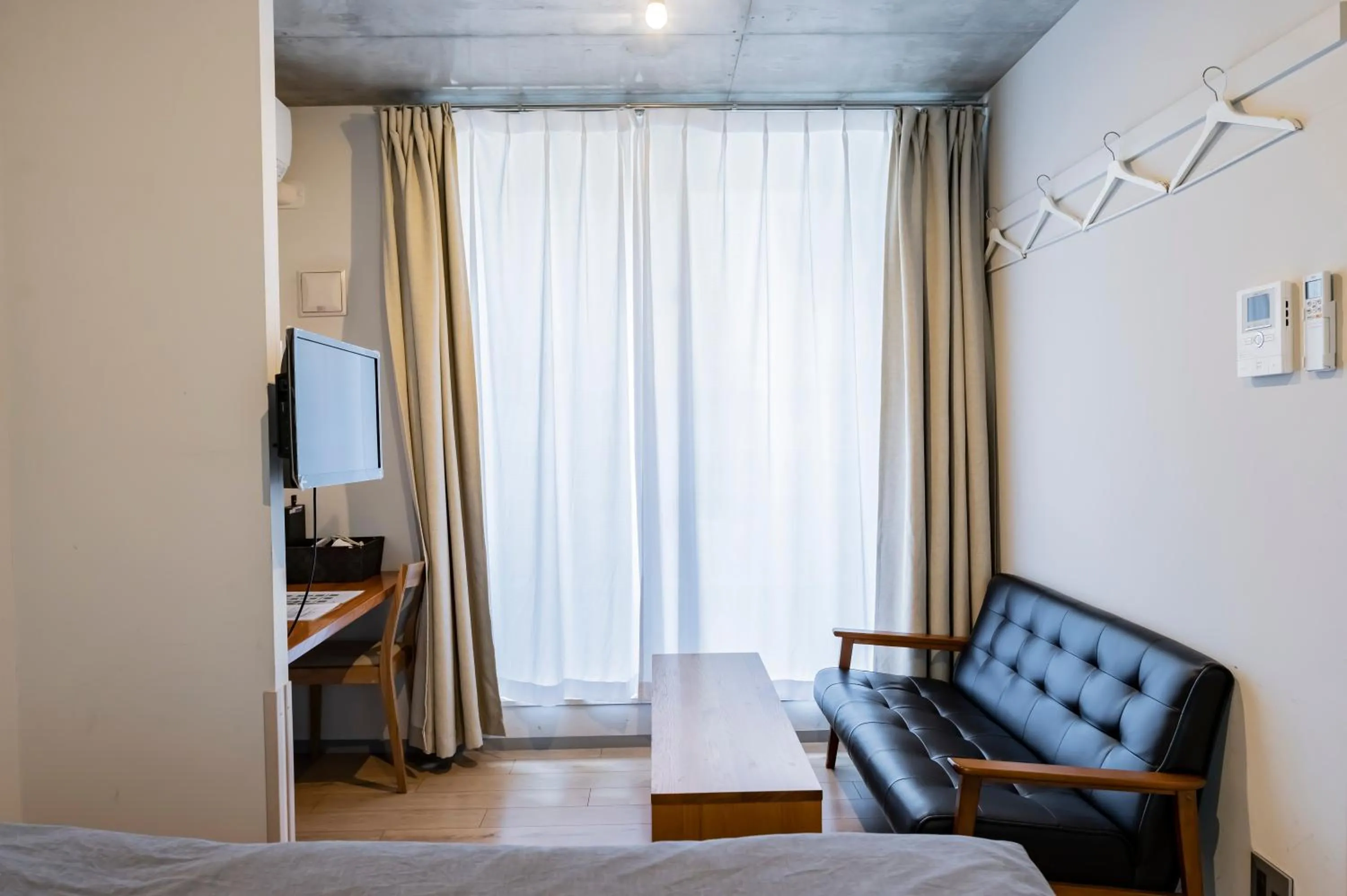 Bedroom, Bed in bmj Shinjuku Okubo