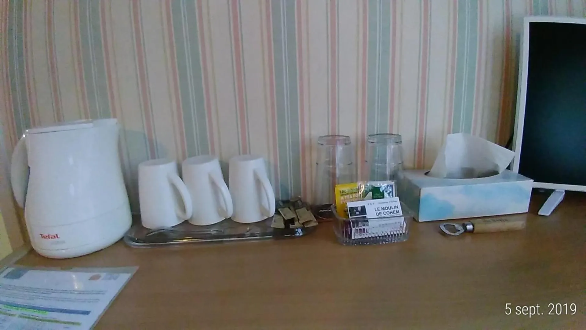 Coffee/tea facilities in Le moulin de Cohem