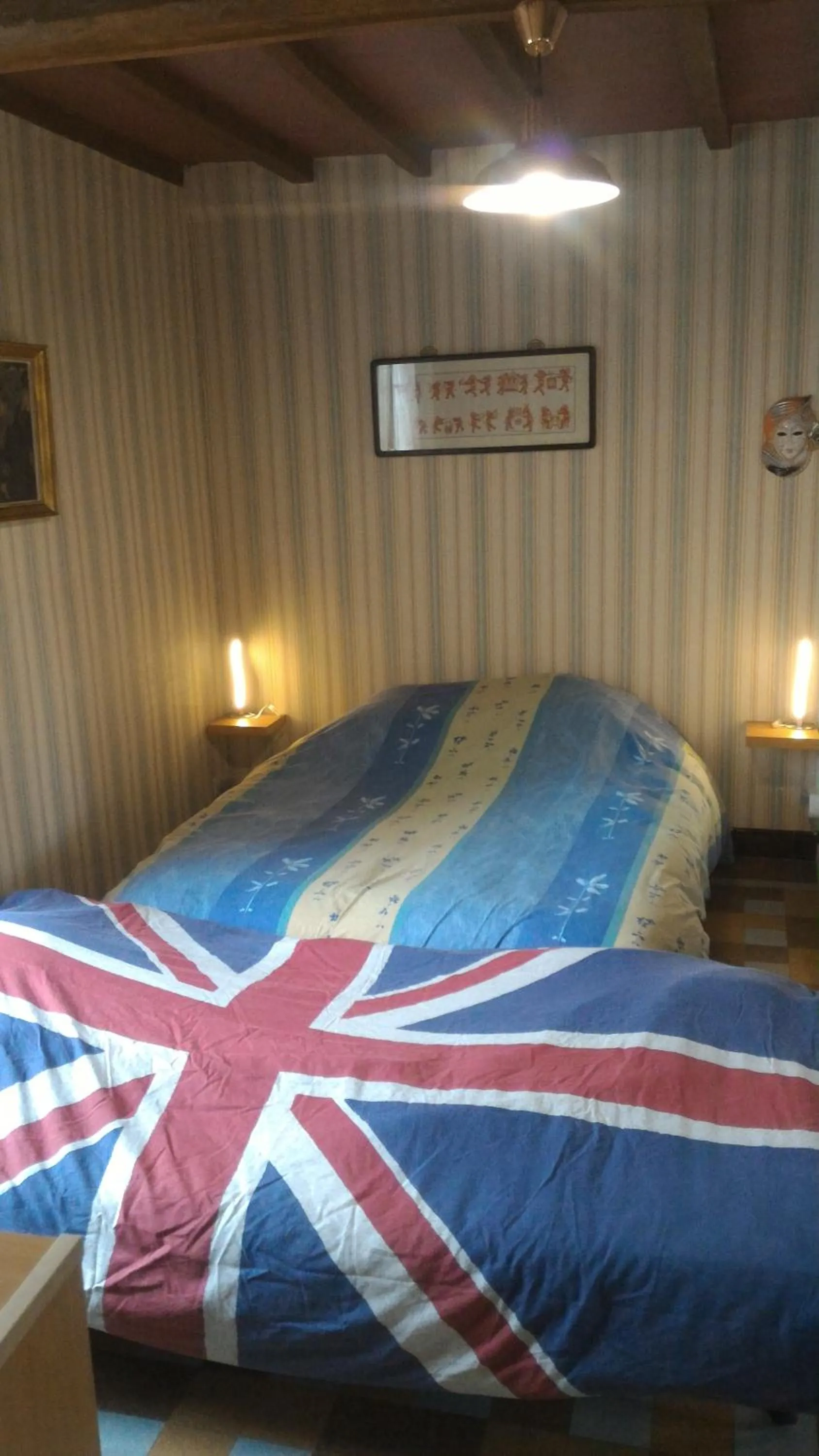 Bed in Le moulin de Cohem