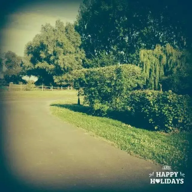 Garden in Le moulin de Cohem