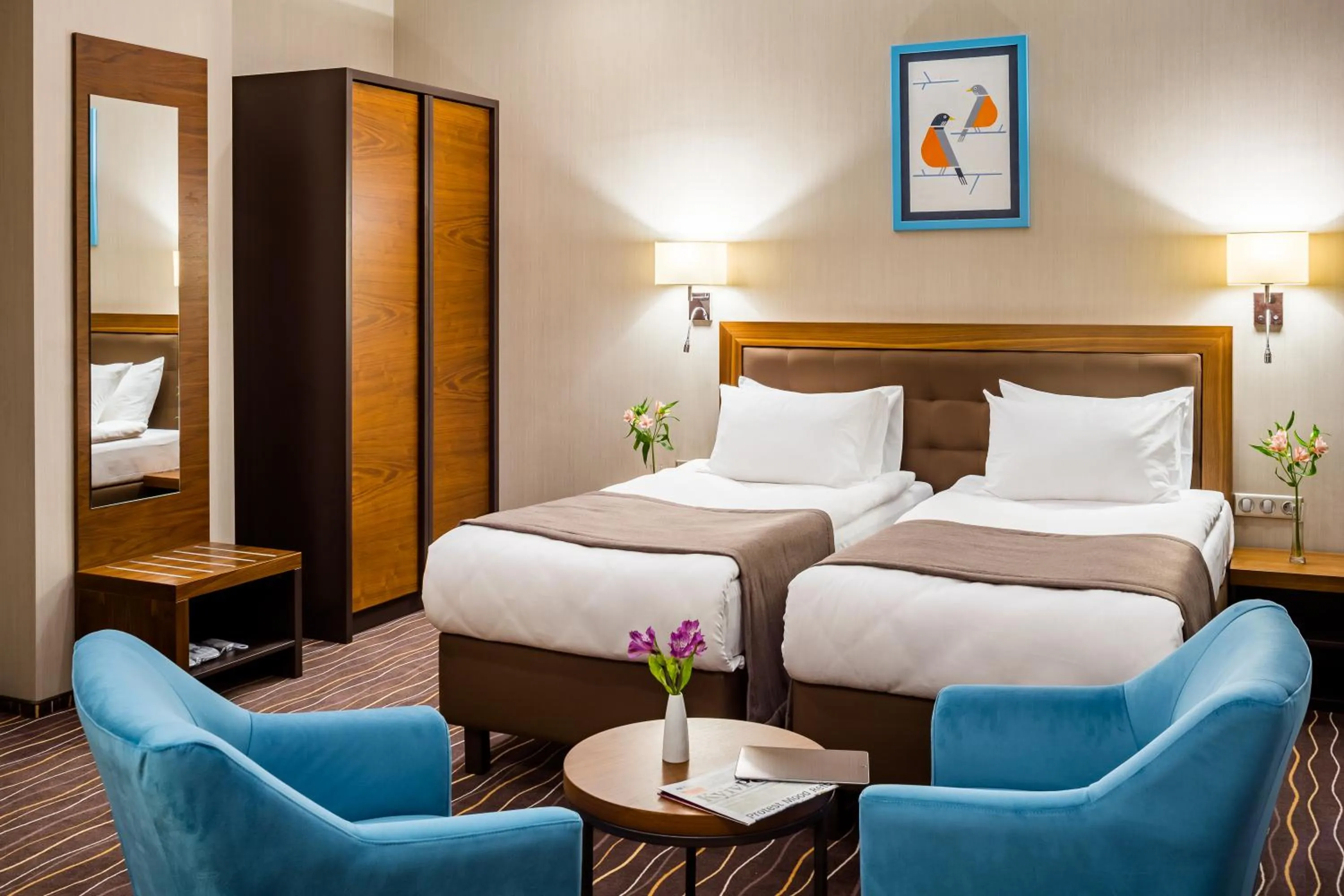 Bed in Taurus City Hotel