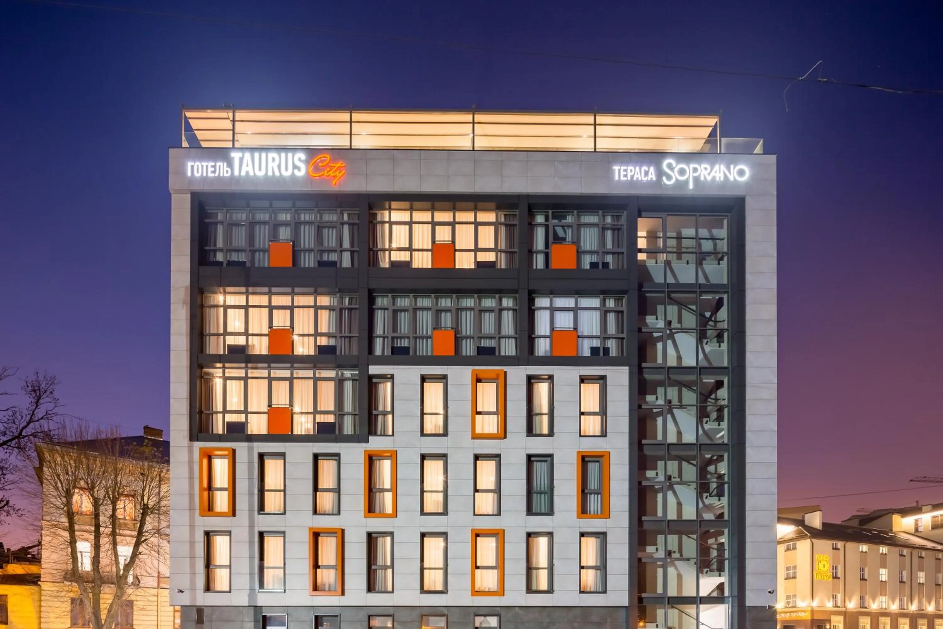 Facade/entrance in Taurus City Hotel