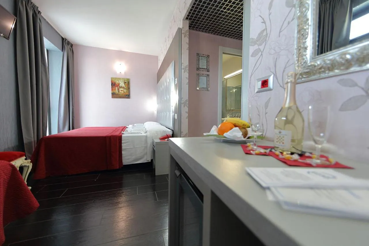 Bedroom, Bed in Hotel Relax Roma Nord