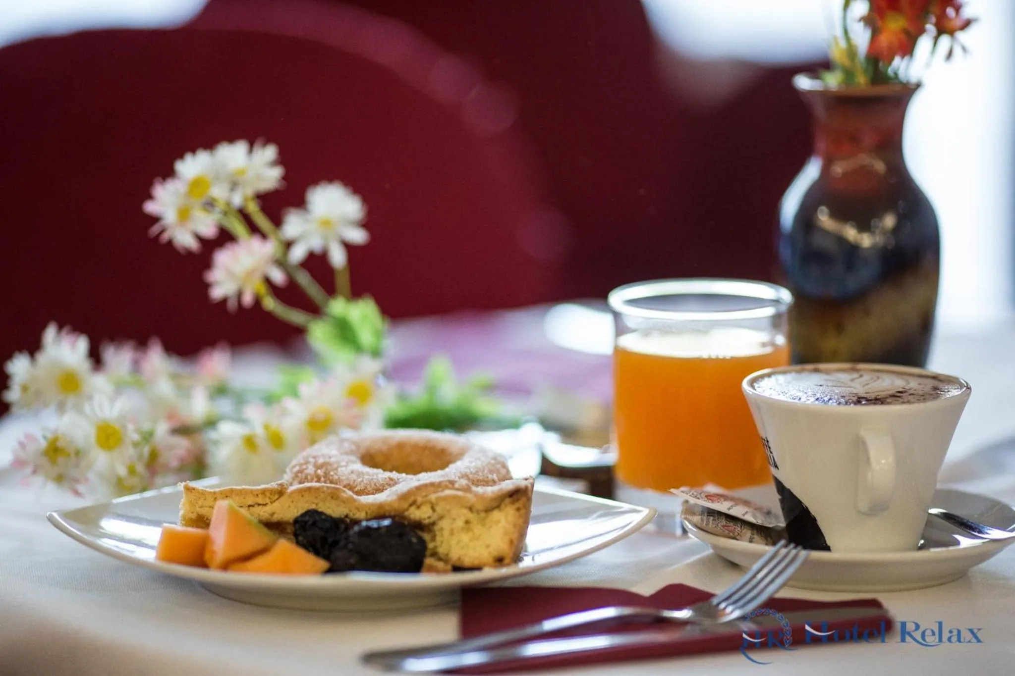 Italian breakfast in Hotel Relax Roma Nord