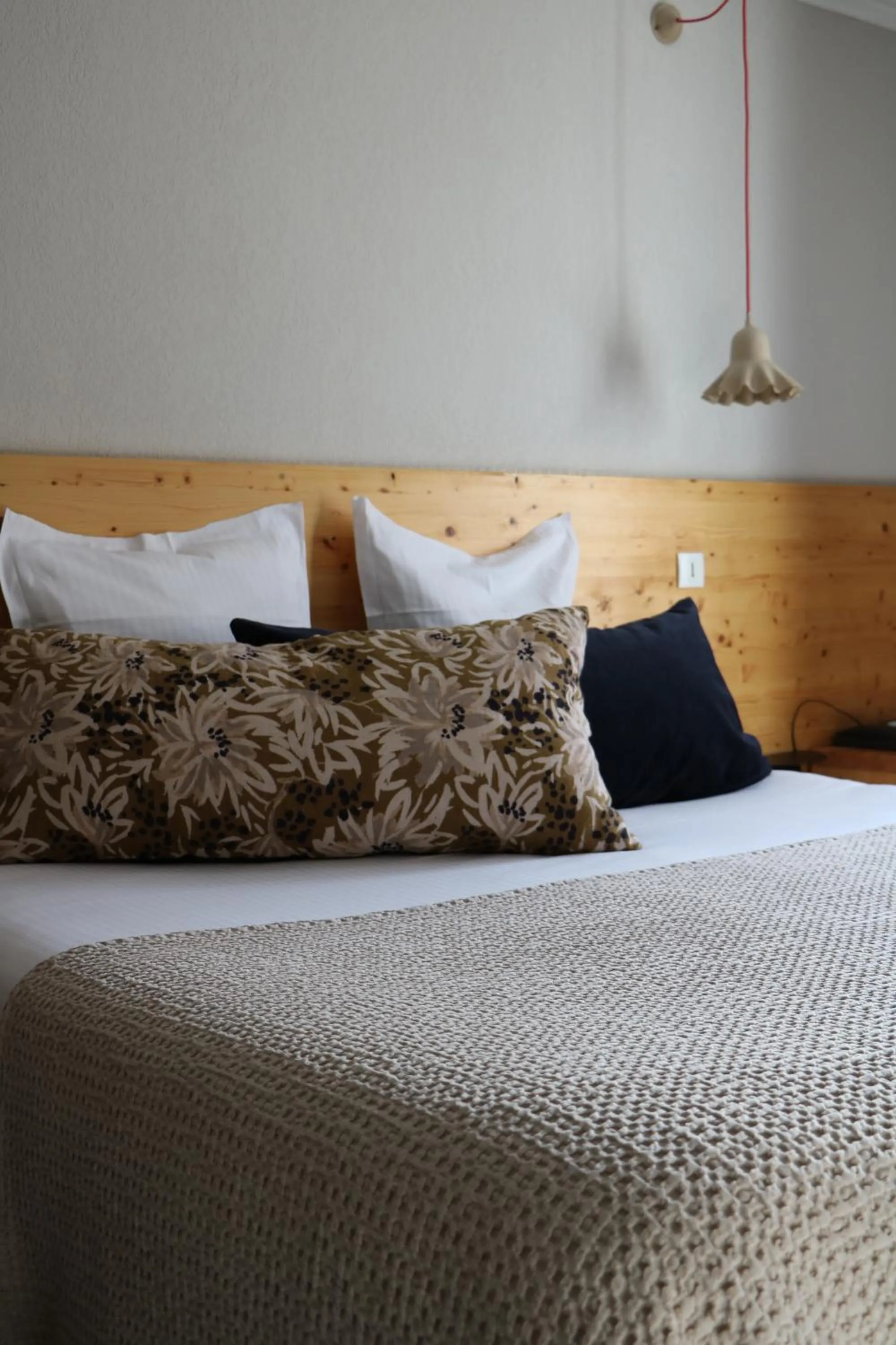 Bed in Hotel Spa Azteca Barcelonnette