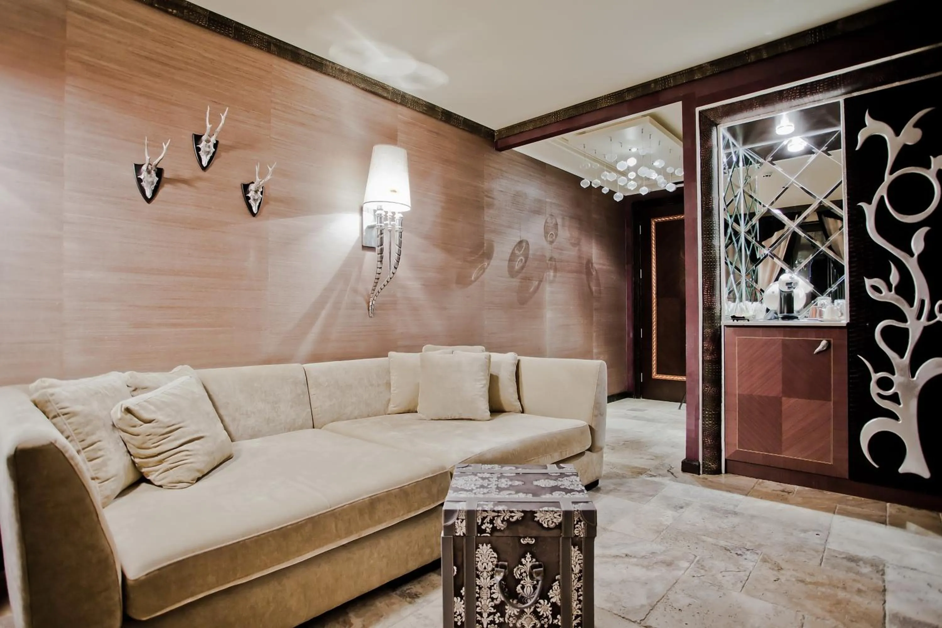 Living room in Royal Castle Design & SPA