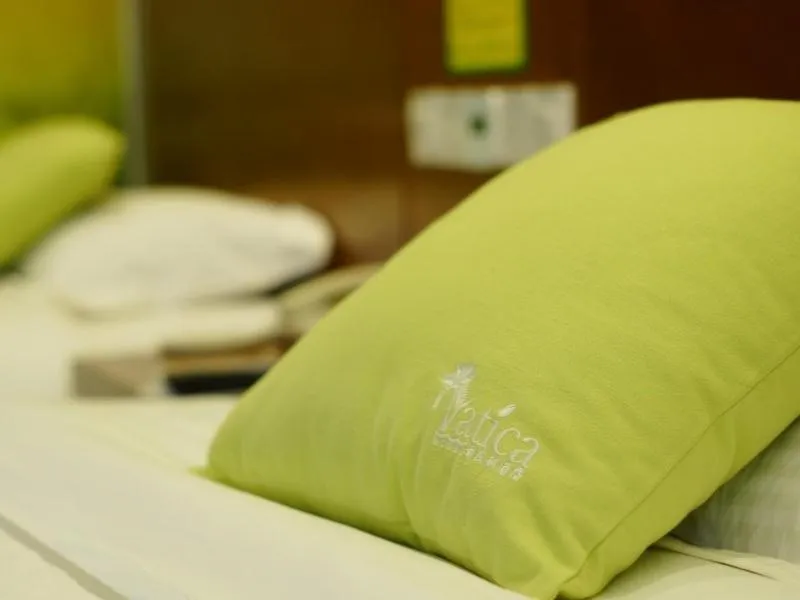 Bed in Vatica AnHui Fuyang Linquan South Jiefang Hotel.