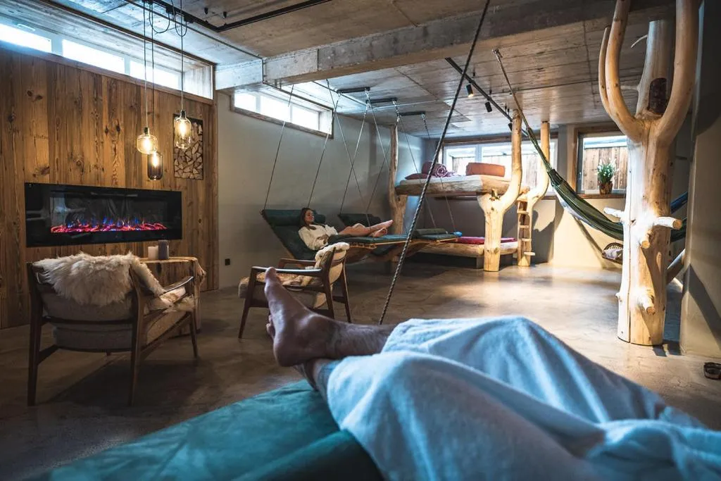 Spa and wellness centre/facilities in Hotel Das Falkenstein