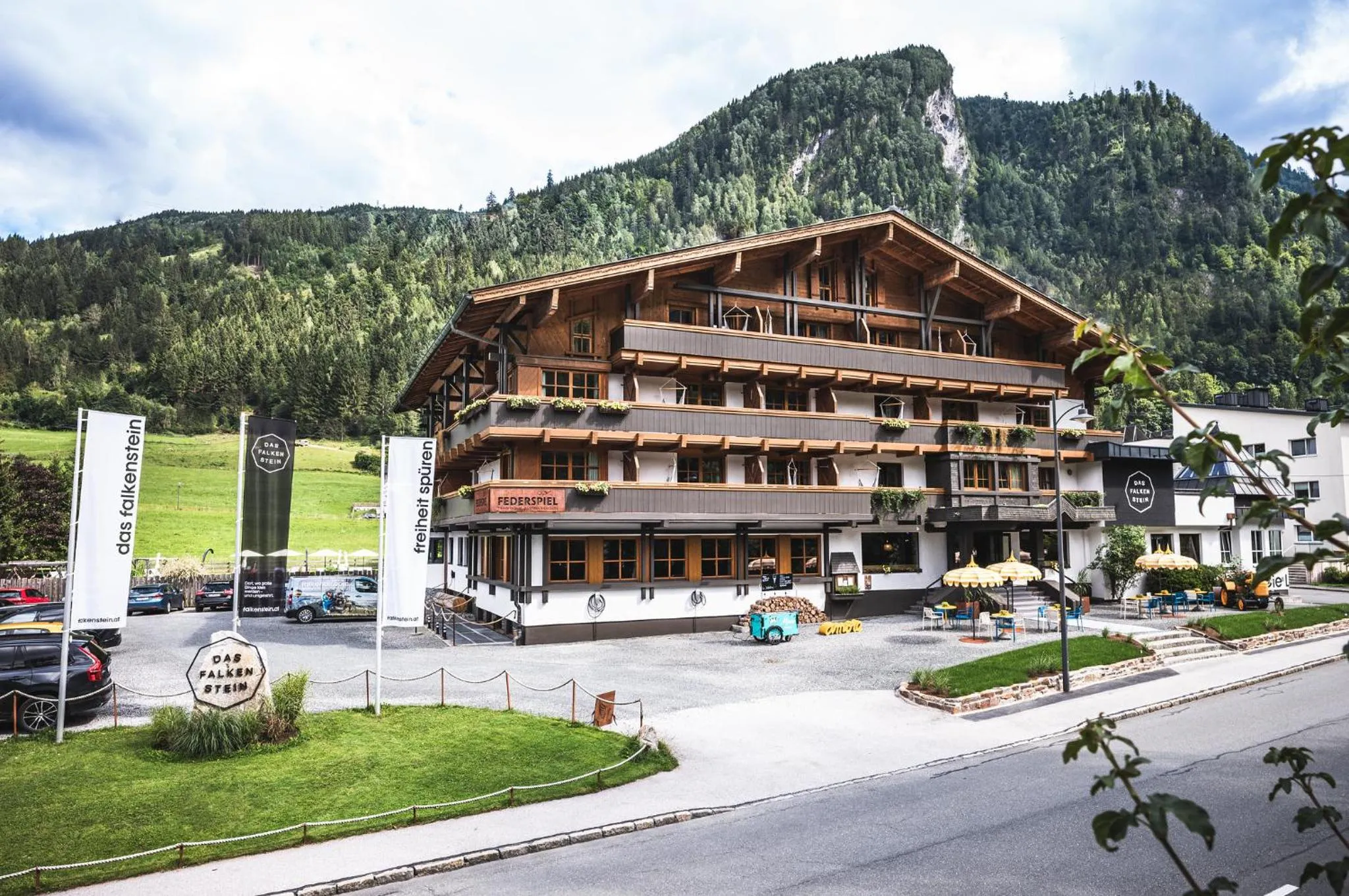 Property building in Hotel Das Falkenstein