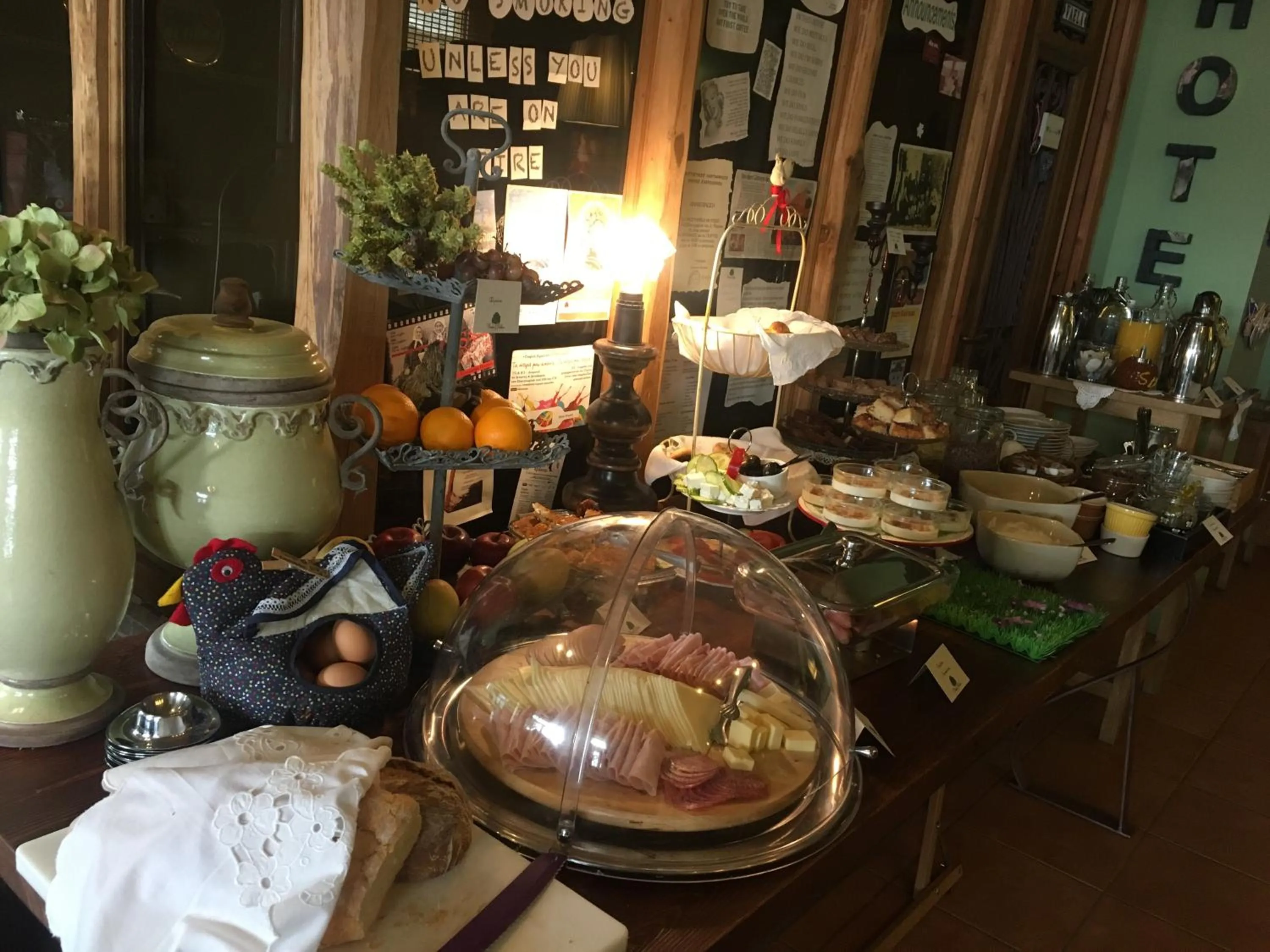 Breakfast in Vaela Hotel Cultural Resort