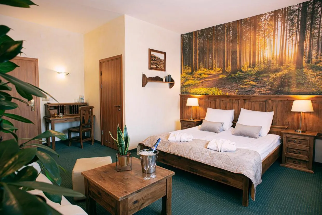 Property building, Bed in Hotel Kotarz Spa&Wellness