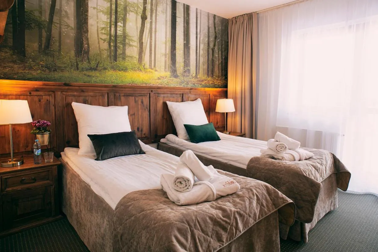 Spring, Bed in Hotel Kotarz Spa&Wellness