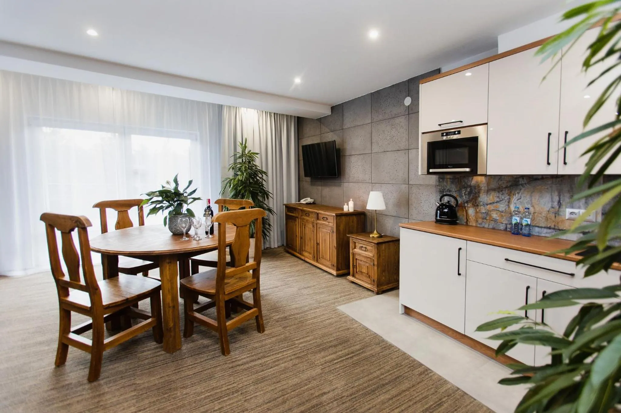 Kitchen or kitchenette in Hotel Kotarz Spa&Wellness