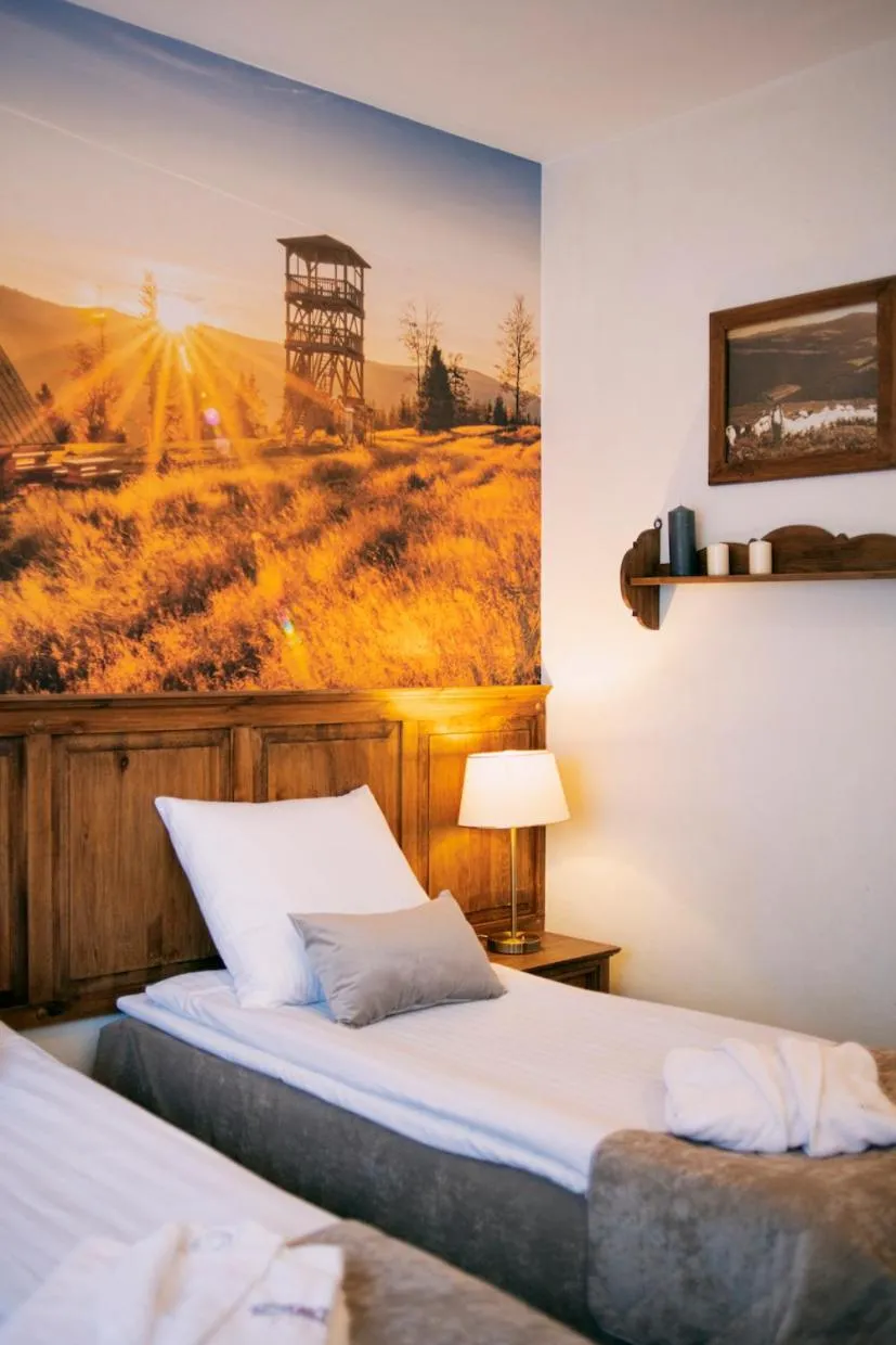 Bed in Hotel Kotarz Spa&Wellness