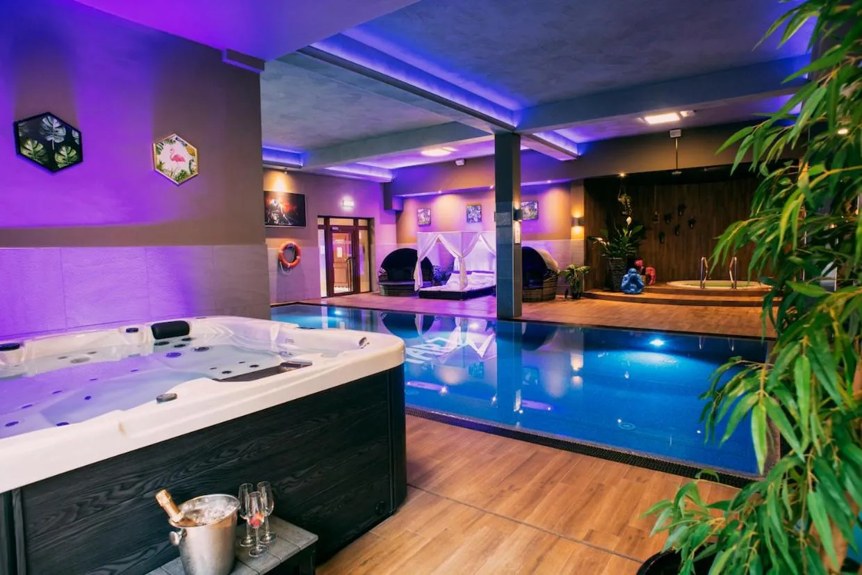 Hot Tub in Hotel Kotarz Spa&Wellness