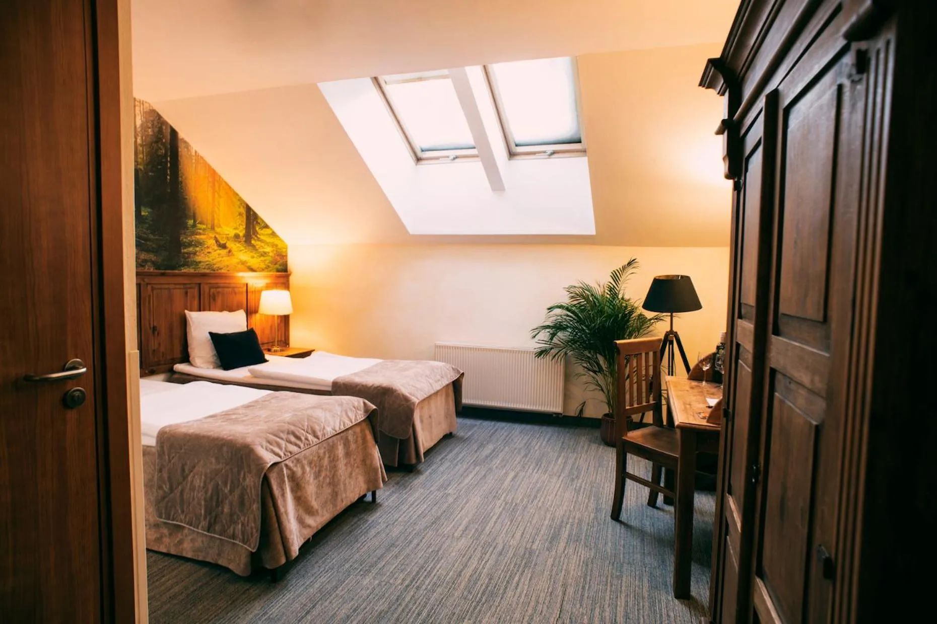 Bed in Hotel Kotarz Spa&Wellness