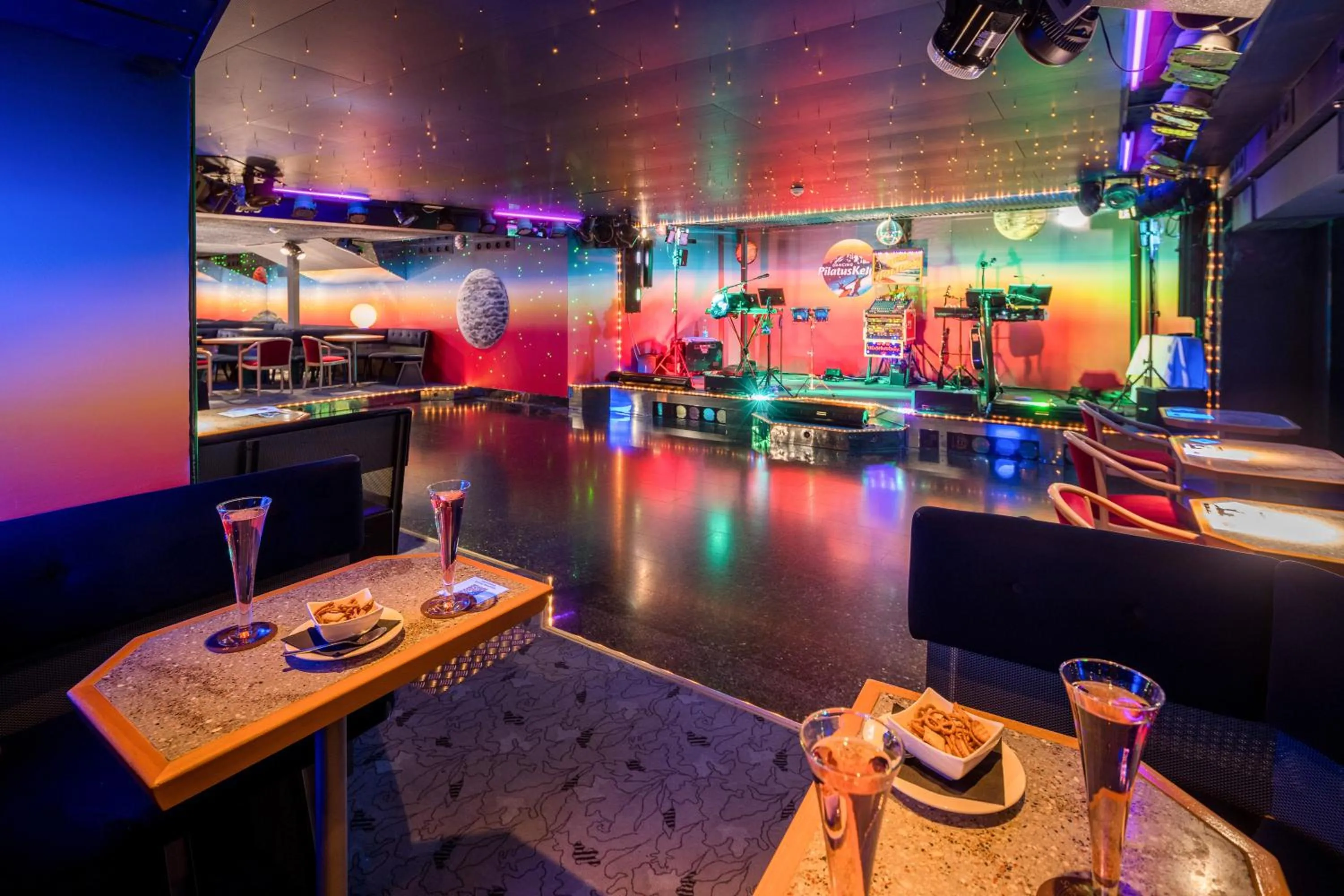 Lounge or bar in Seehotel Pilatus