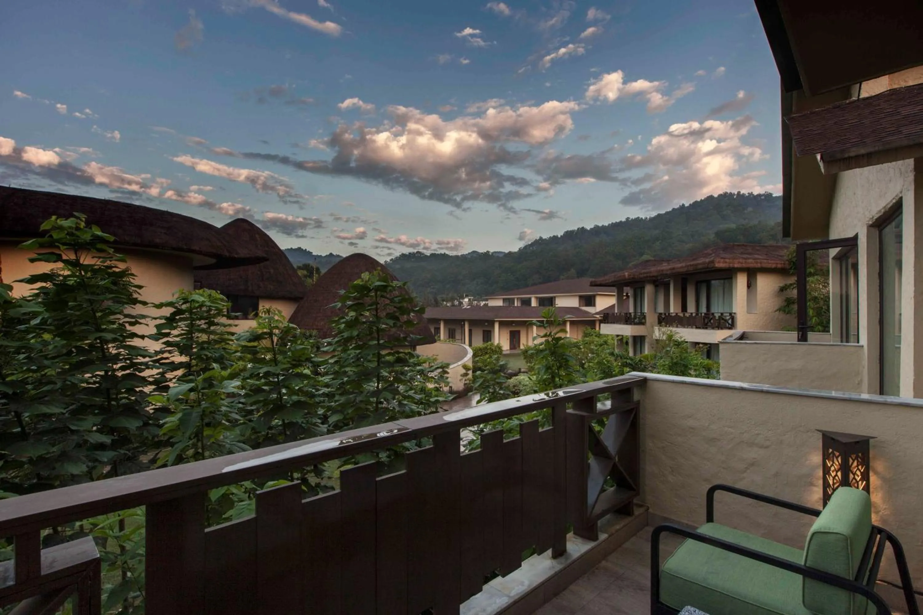 Balcony/Terrace in Lemon Tree Premier, Corbett