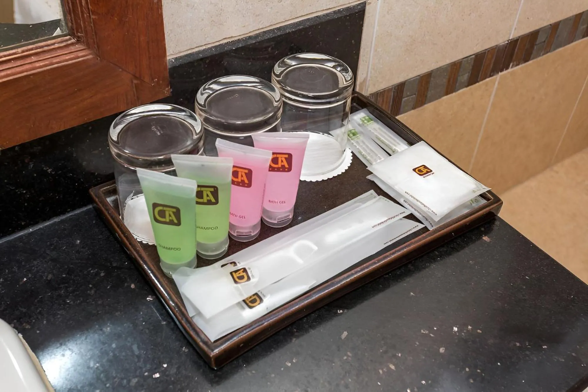 Bathroom in Cheathata CTA Hotel Siem Reap