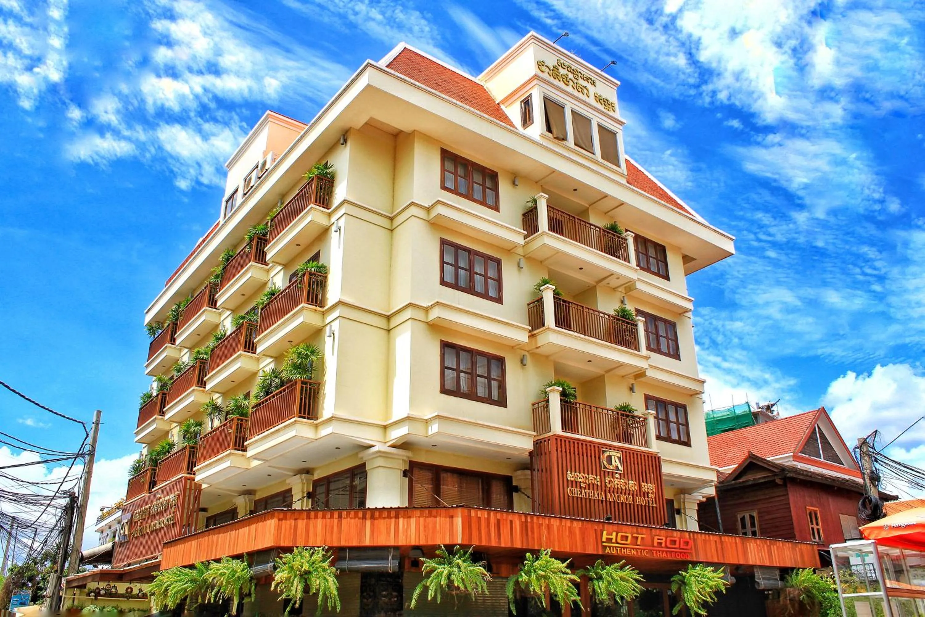 Property building in Cheathata CTA Hotel Siem Reap