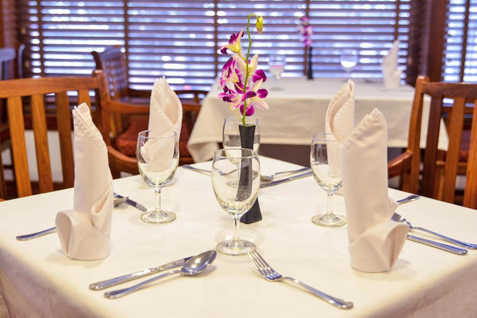 Dining area in Cheathata CTA Hotel Siem Reap
