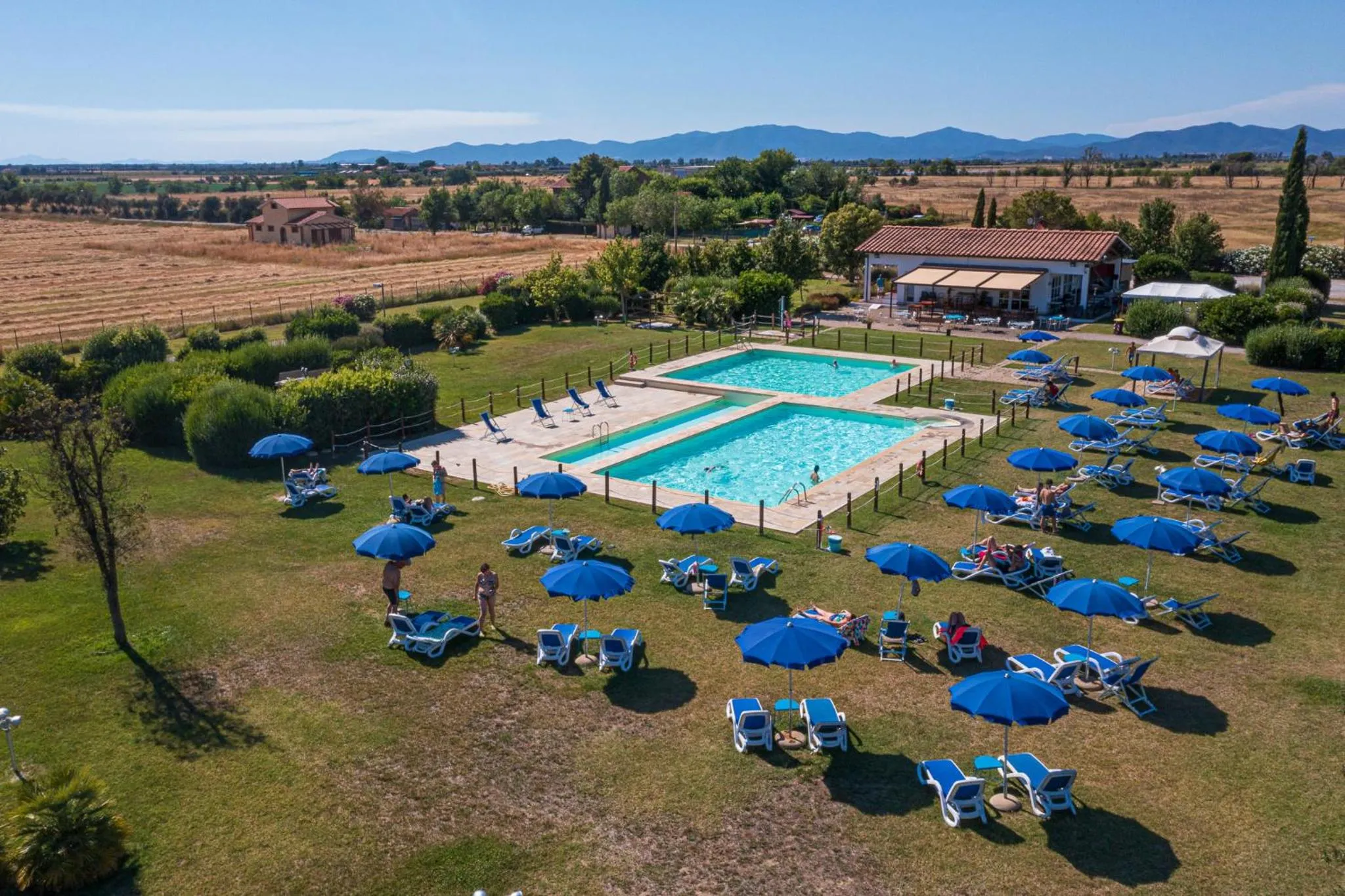 Bird's eye view in Residenza Principina