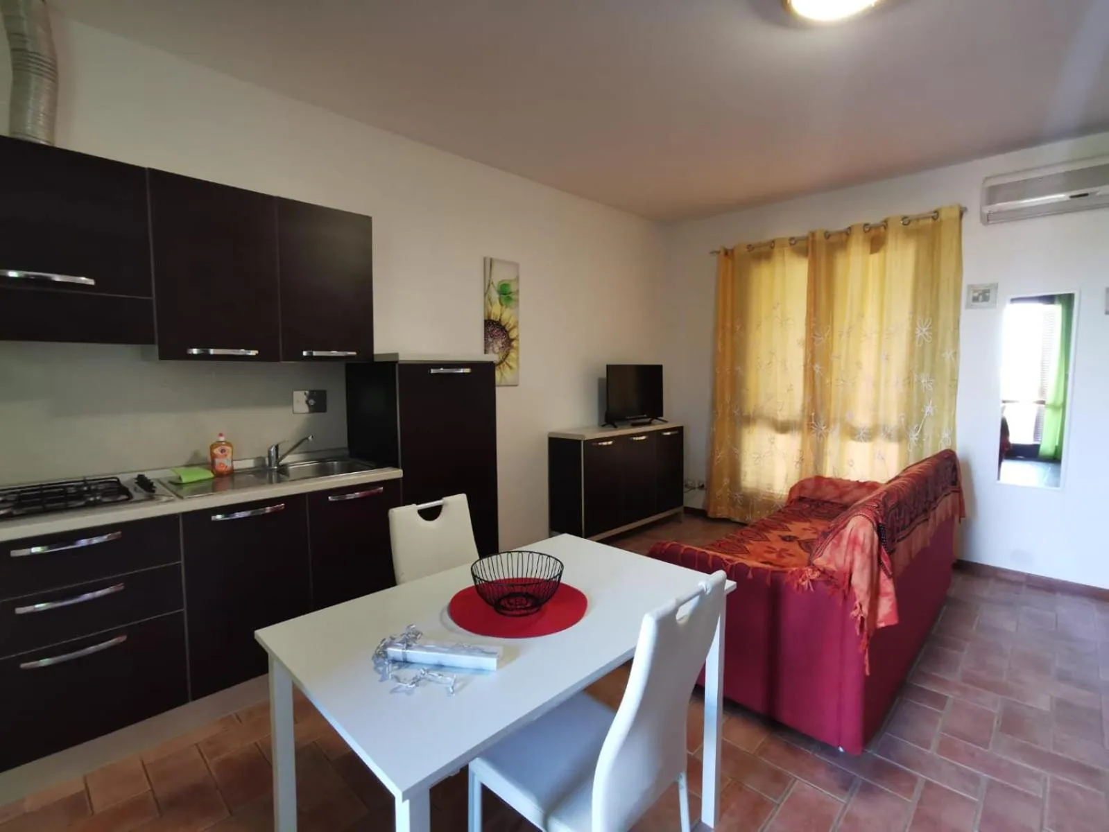 Kitchen or kitchenette in Residenza Principina