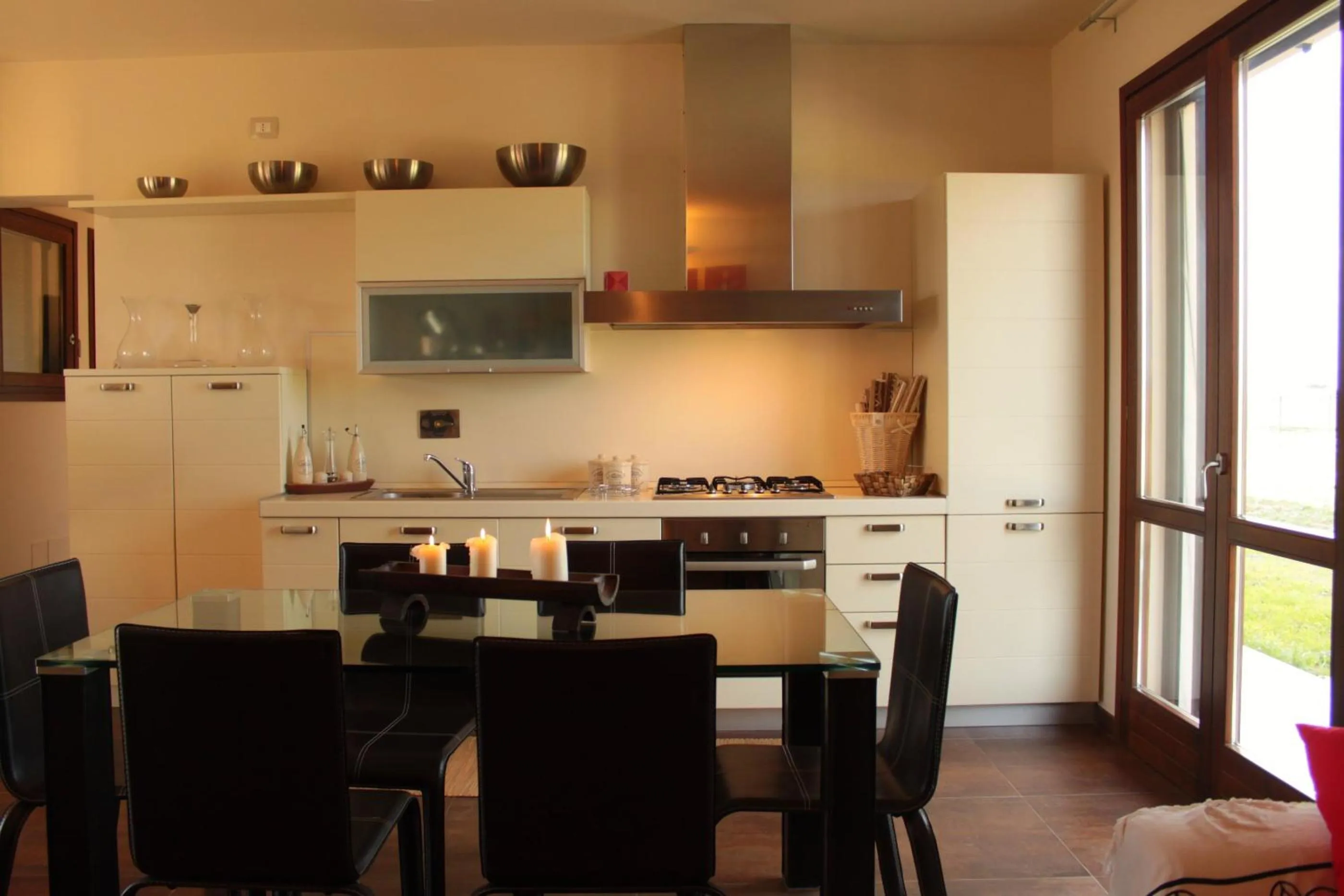 Kitchen or kitchenette in Residenza Principina