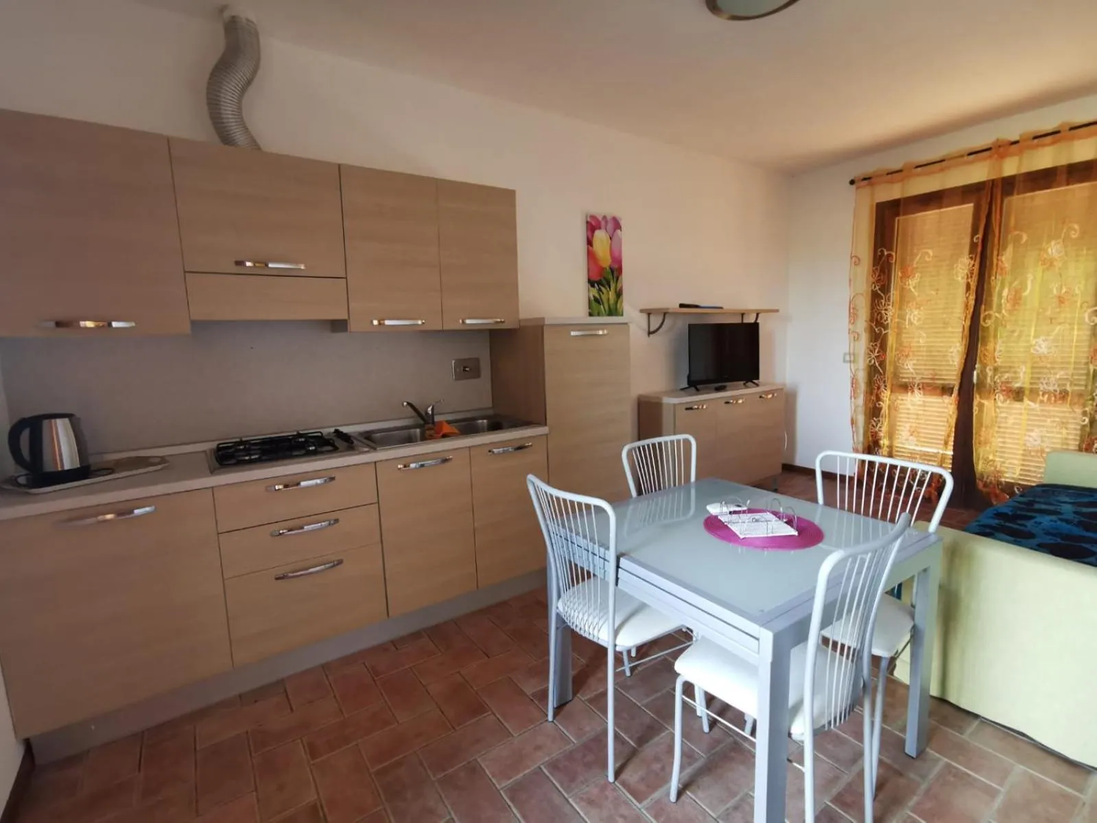 Kitchen or kitchenette in Residenza Principina