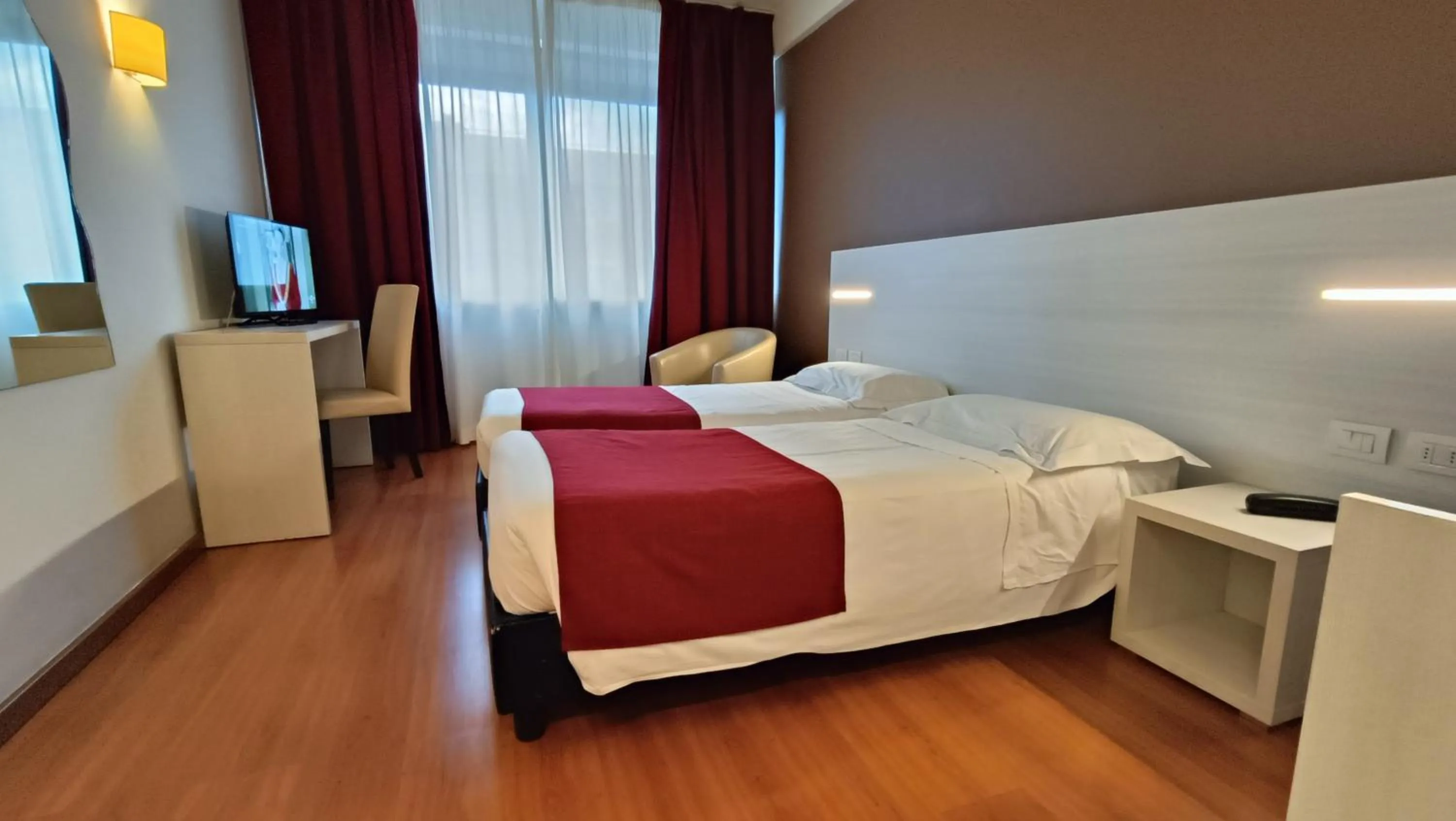 Bed in Hotel President