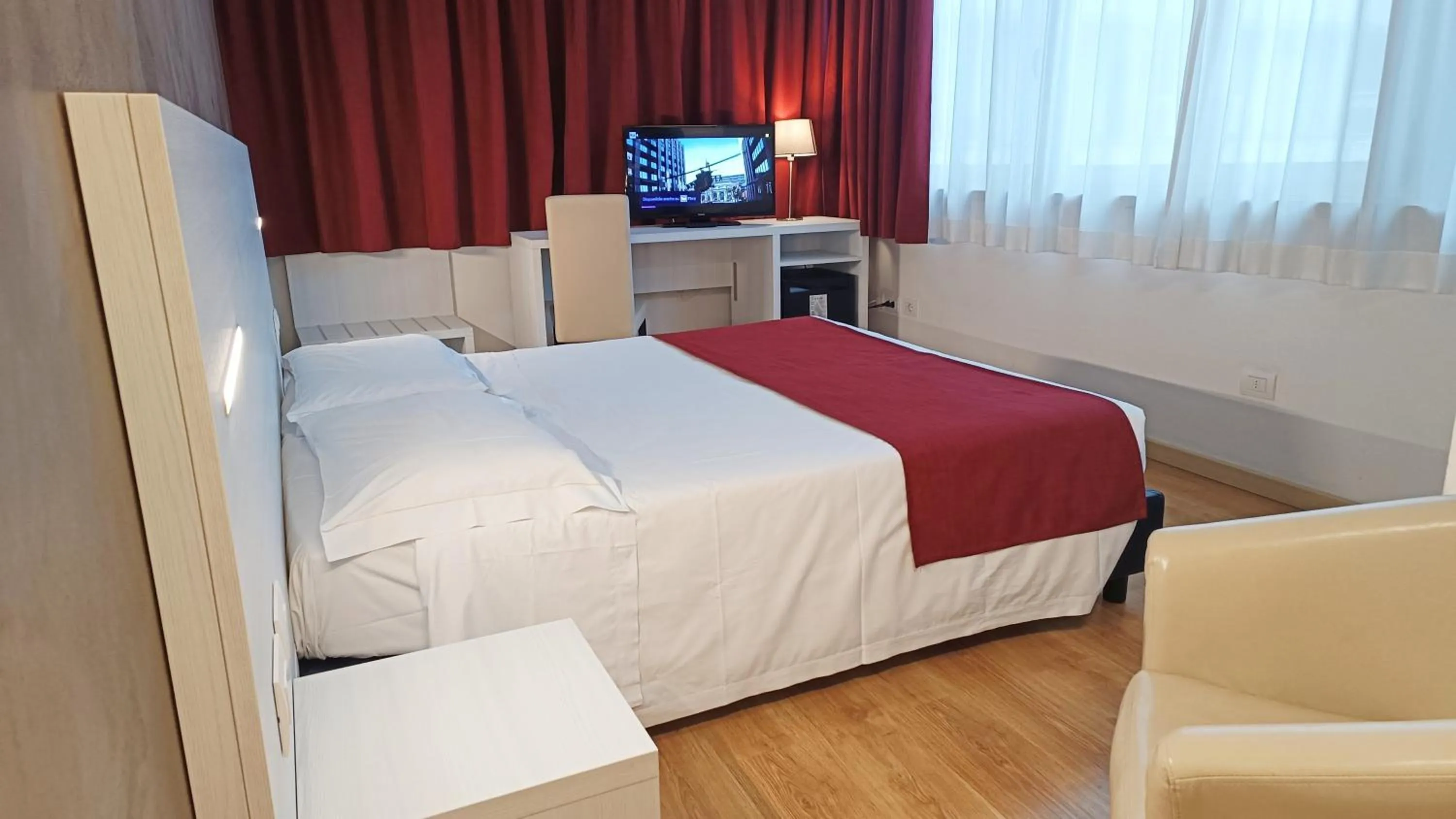 Bed in Hotel President