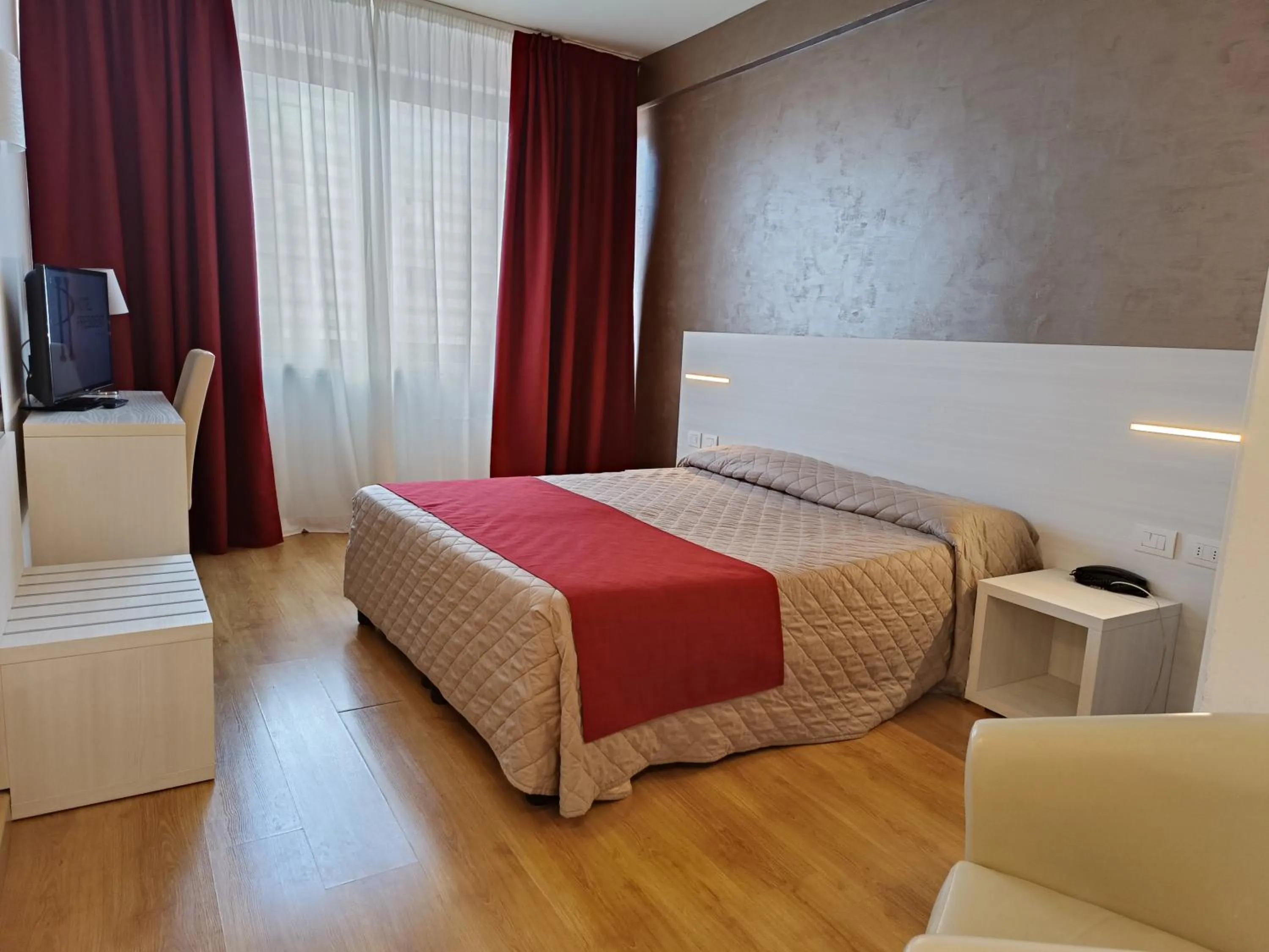 Bed in Hotel President