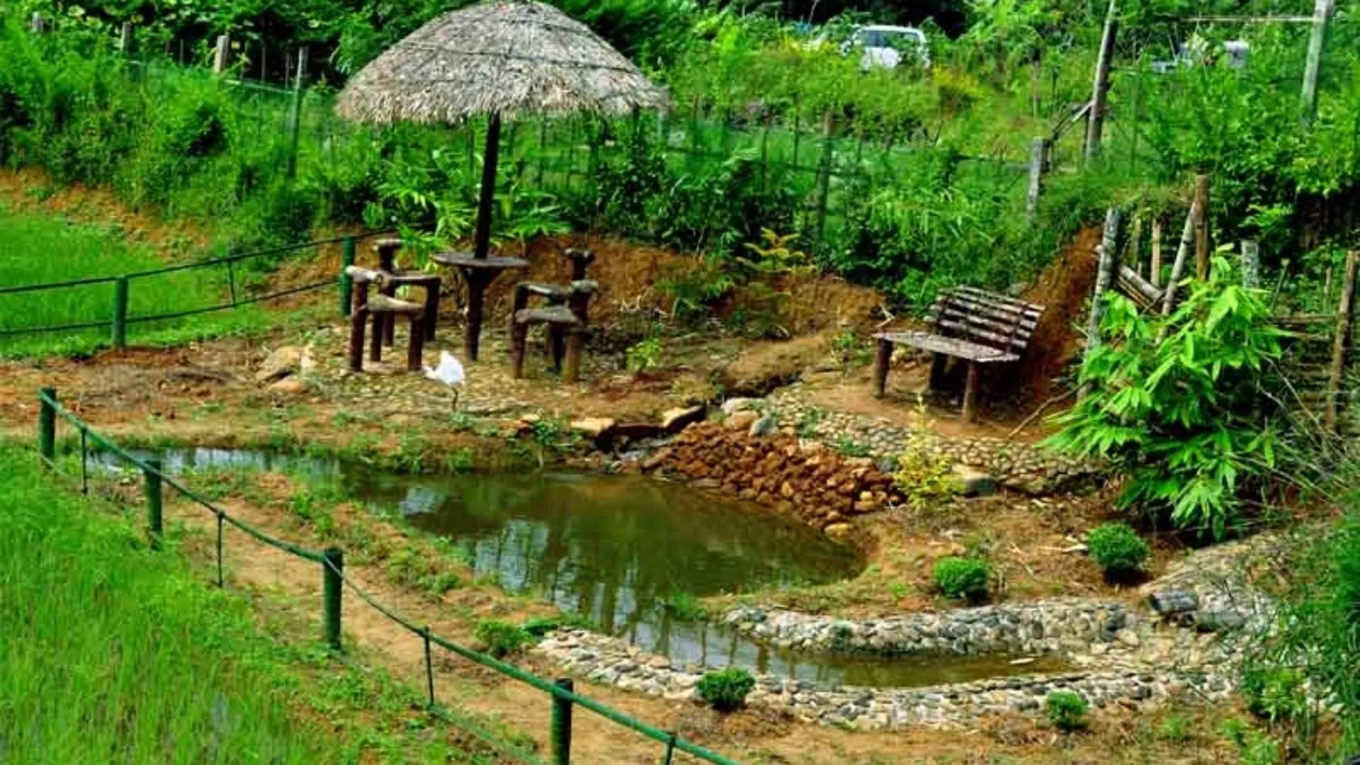 Restaurant/places to eat in KOOMANKOLLY RESORT