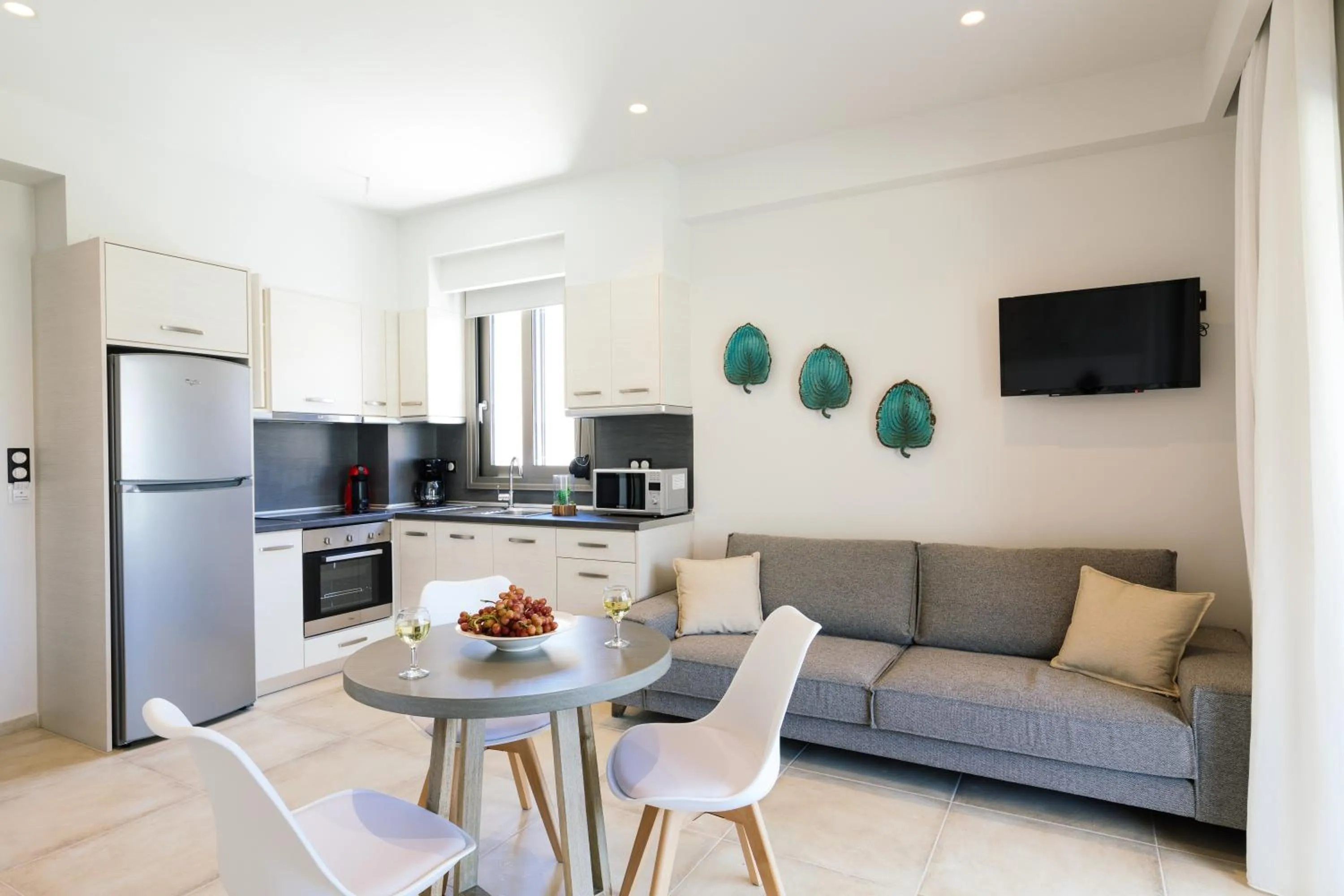 Kitchen or kitchenette in Belvedere Luxury Apartments & Spa