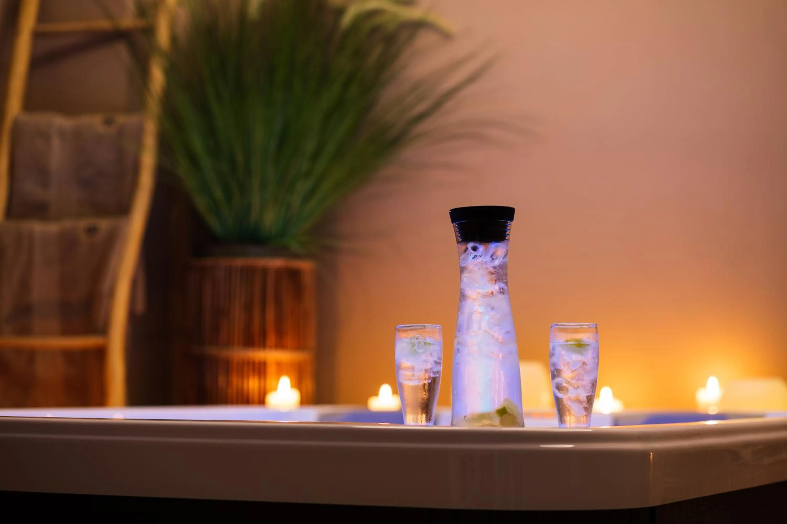 Hot Tub in Belvedere Luxury Apartments & Spa