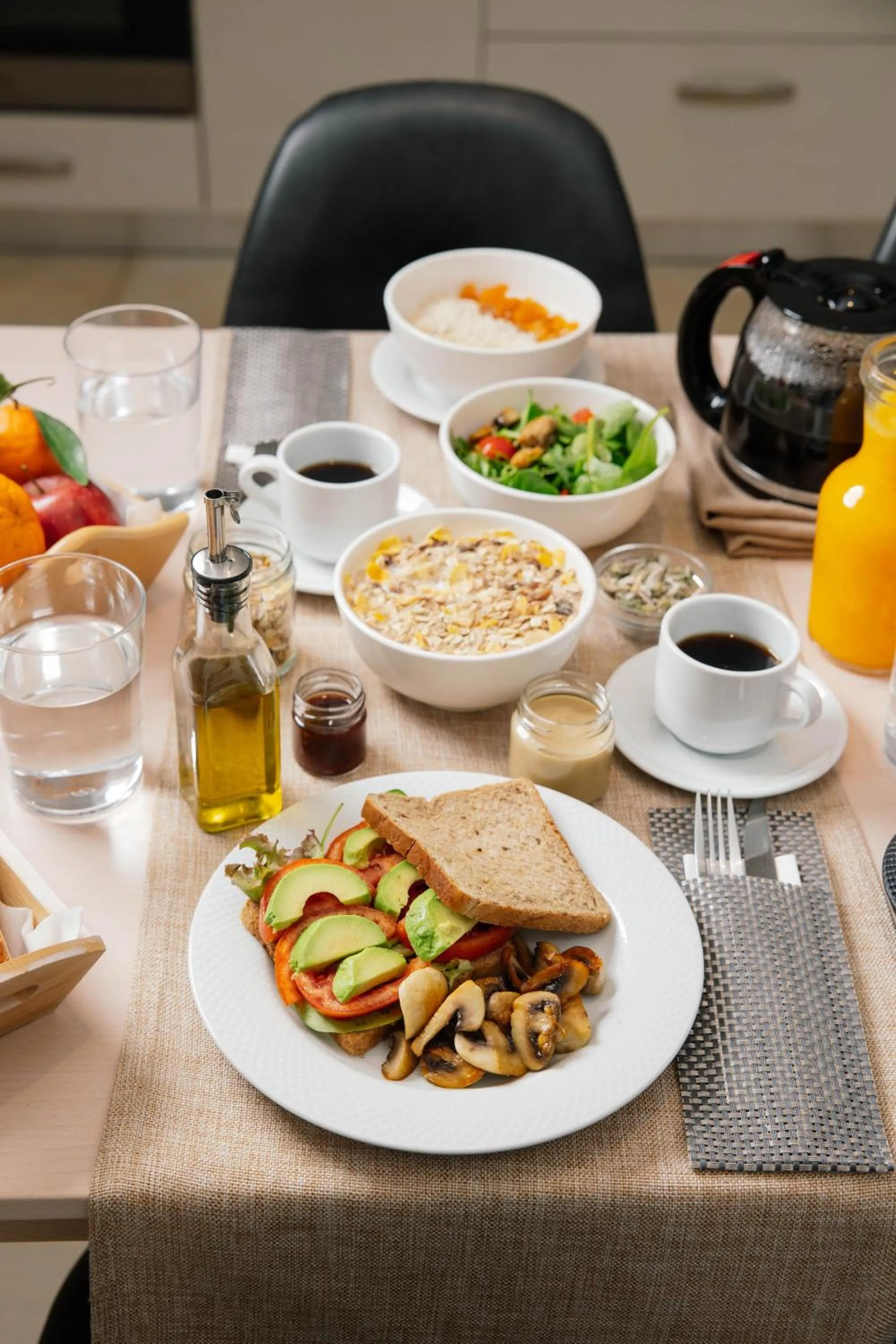 Breakfast in Belvedere Luxury Apartments & Spa