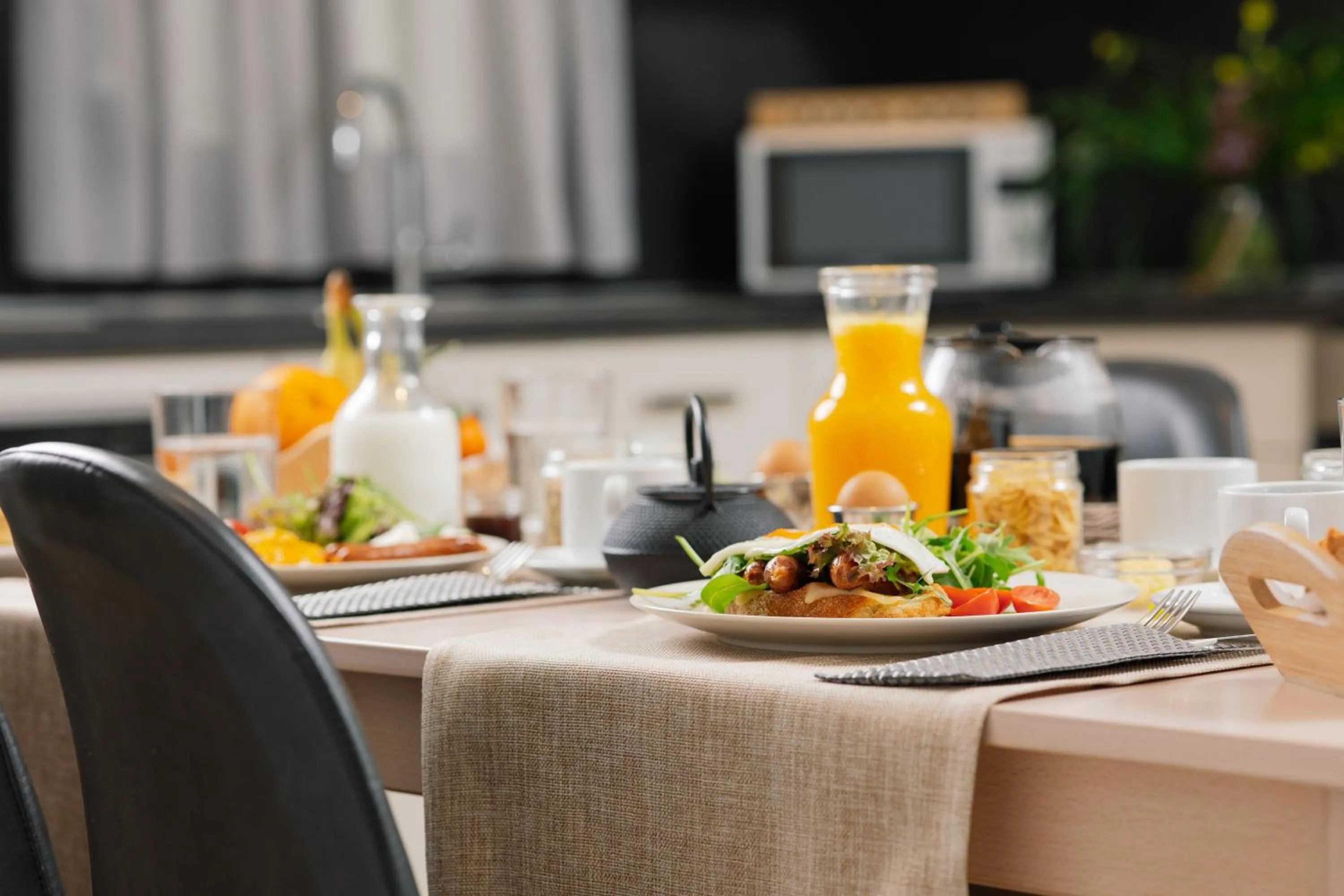 Breakfast in Belvedere Luxury Apartments & Spa